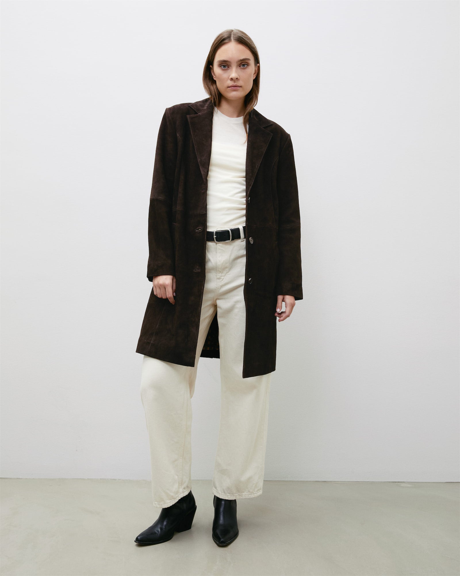 Nova Brown Suede