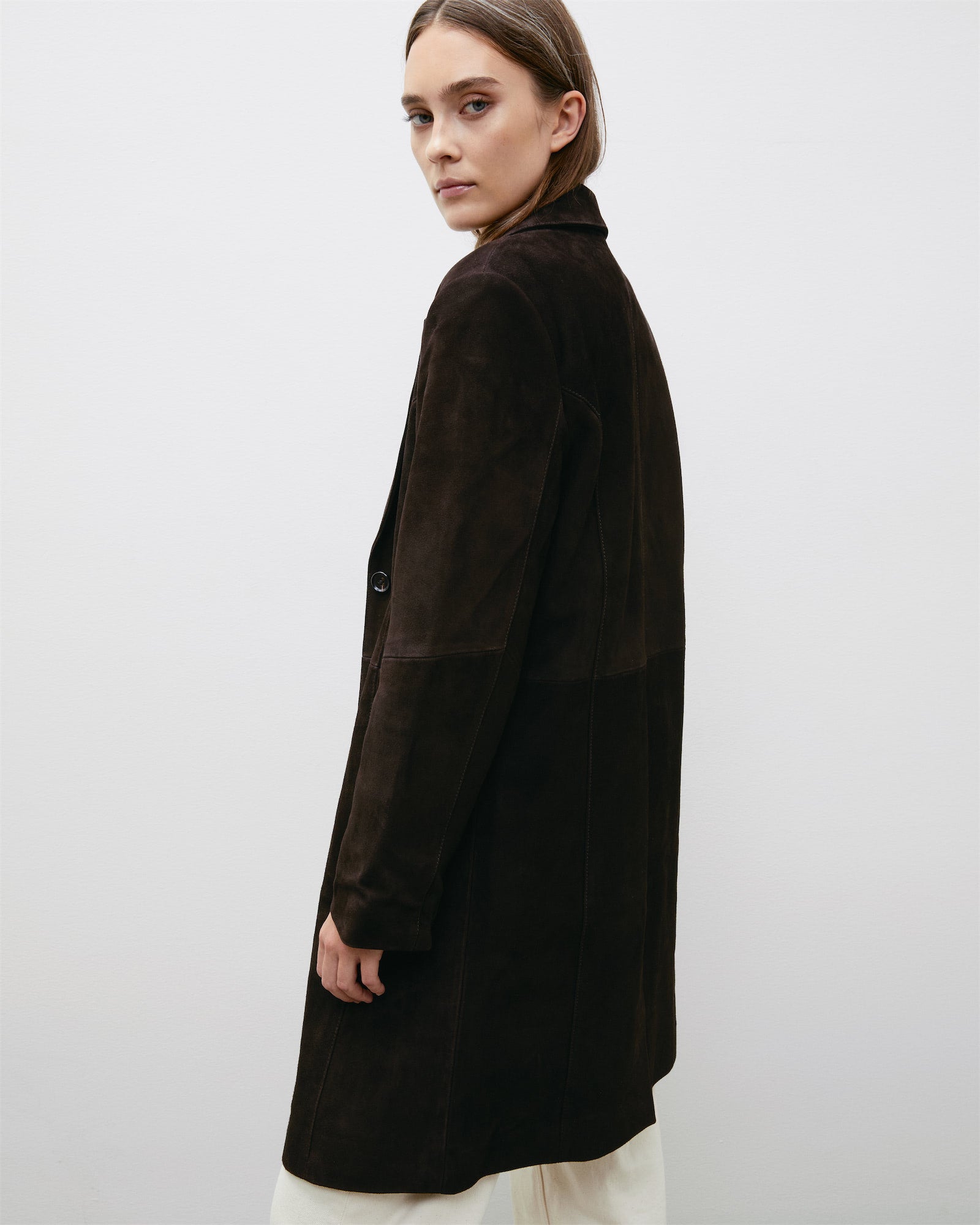 Nova Brown Suede