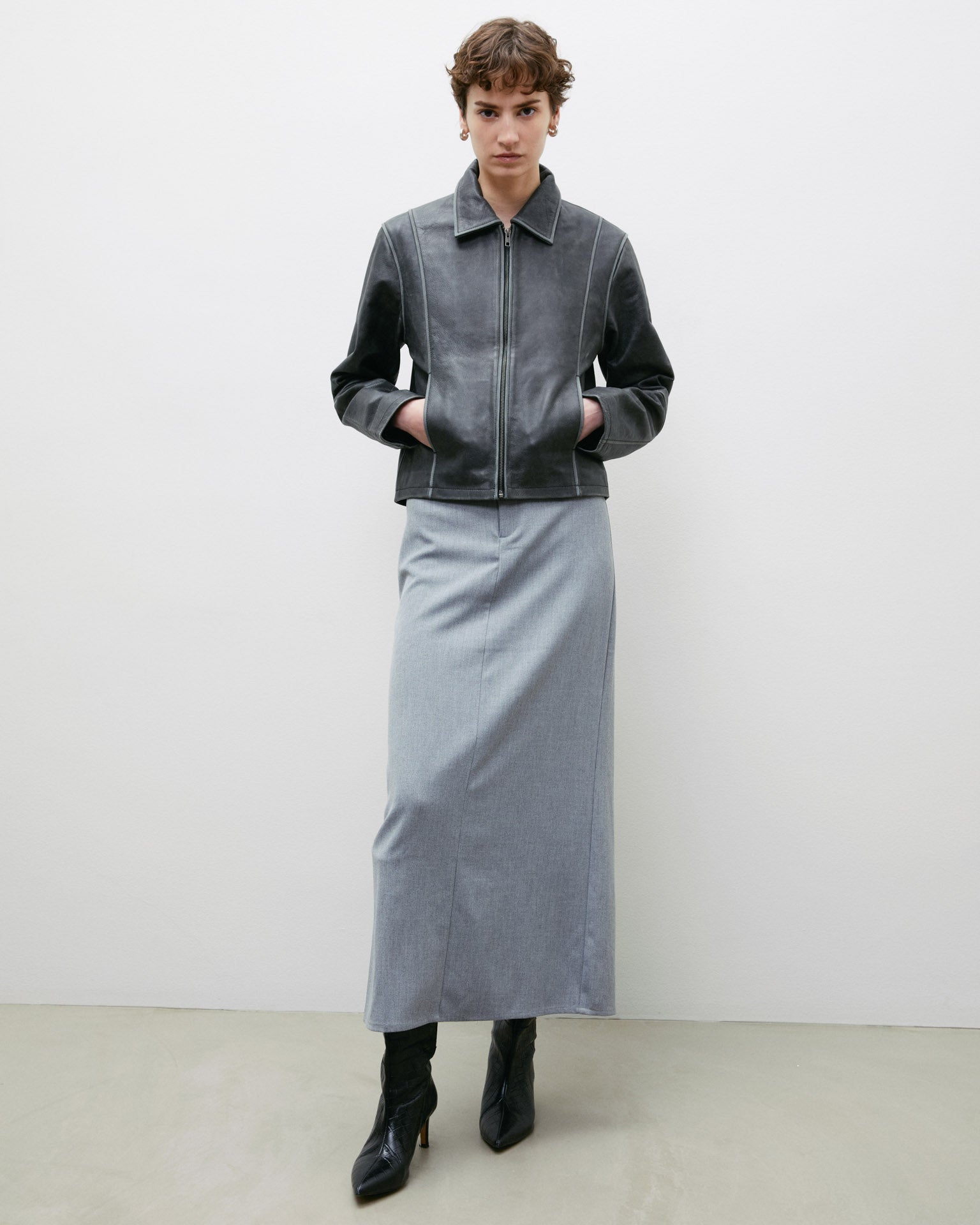 Willow Grey Leather