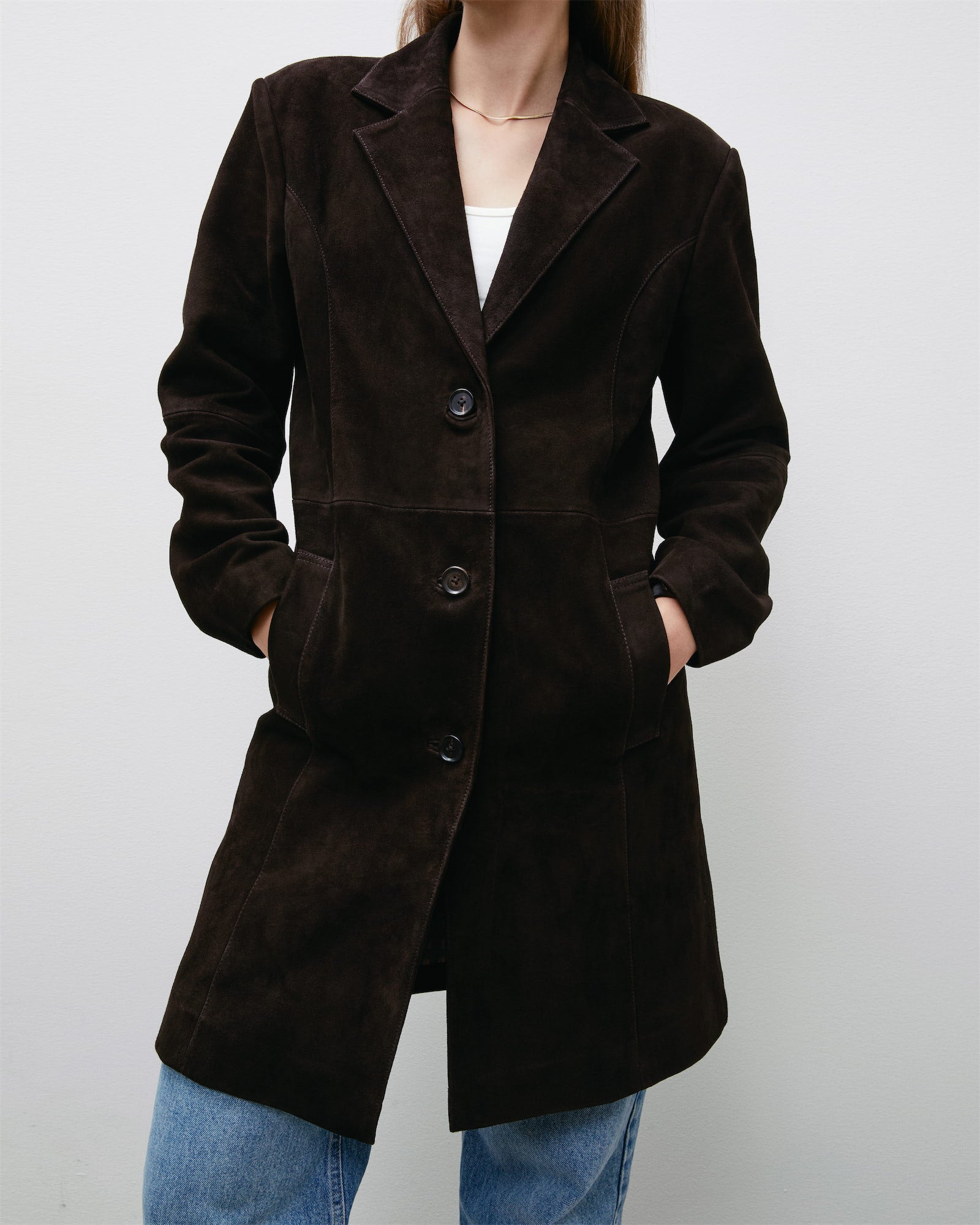 Nova Brown Suede