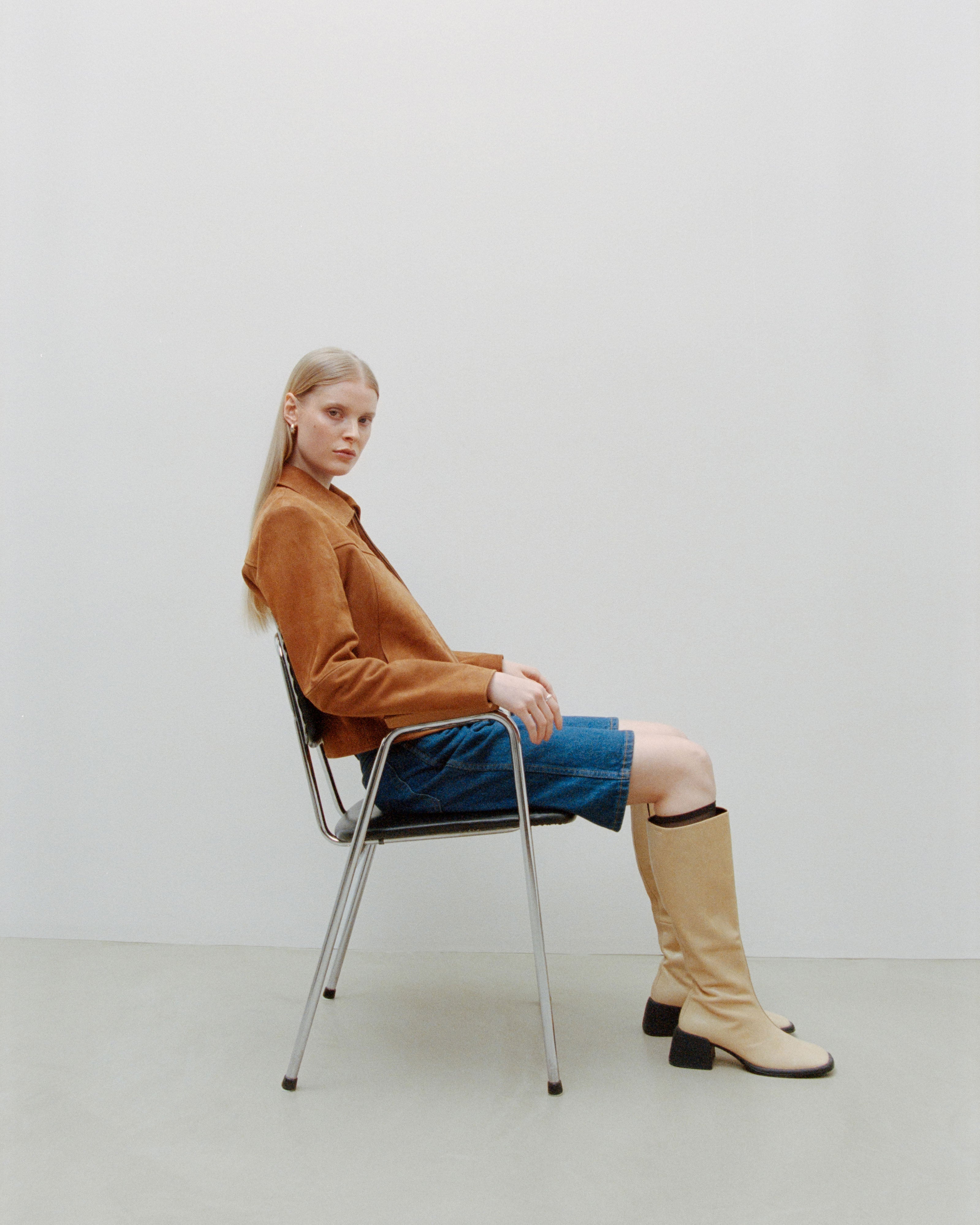 Cognac Ava Jacket