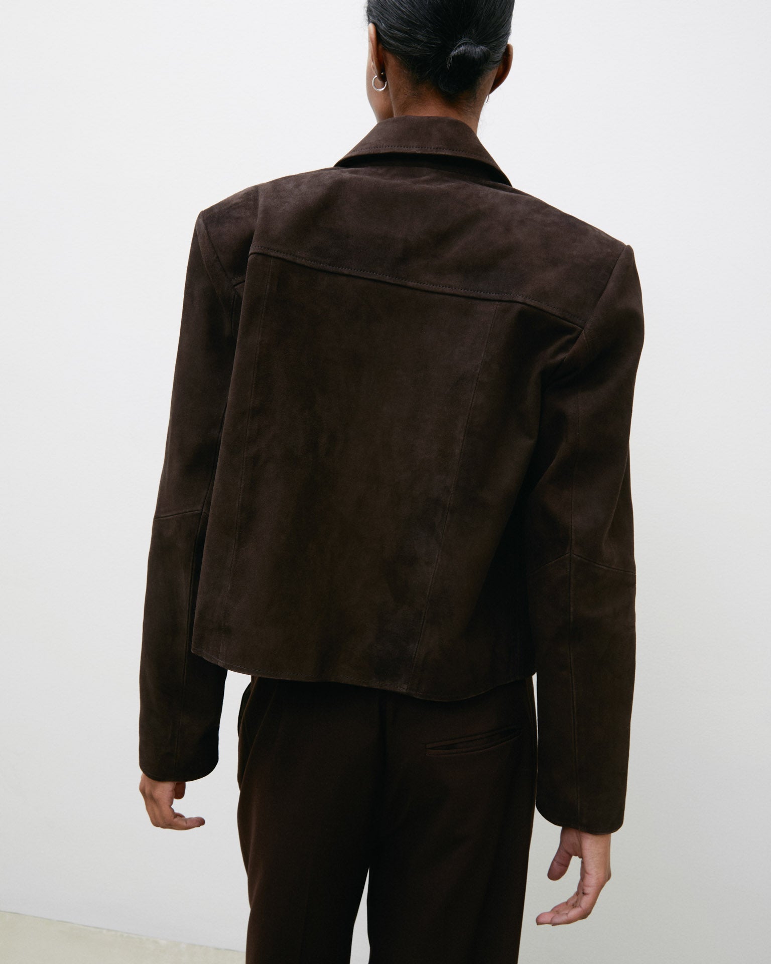 Ava Brown Suede