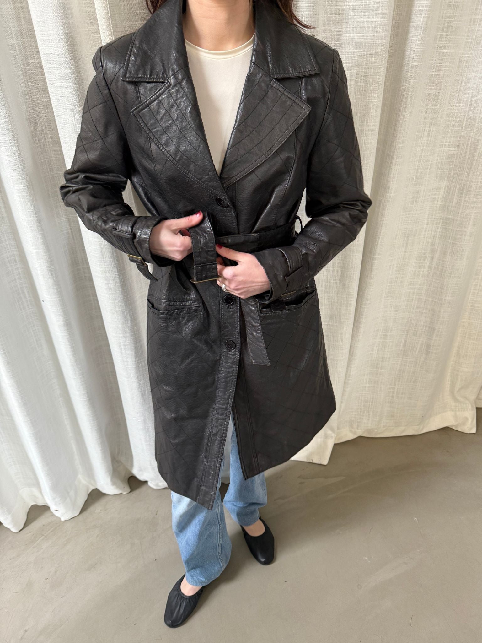 Gianini Leather Coat