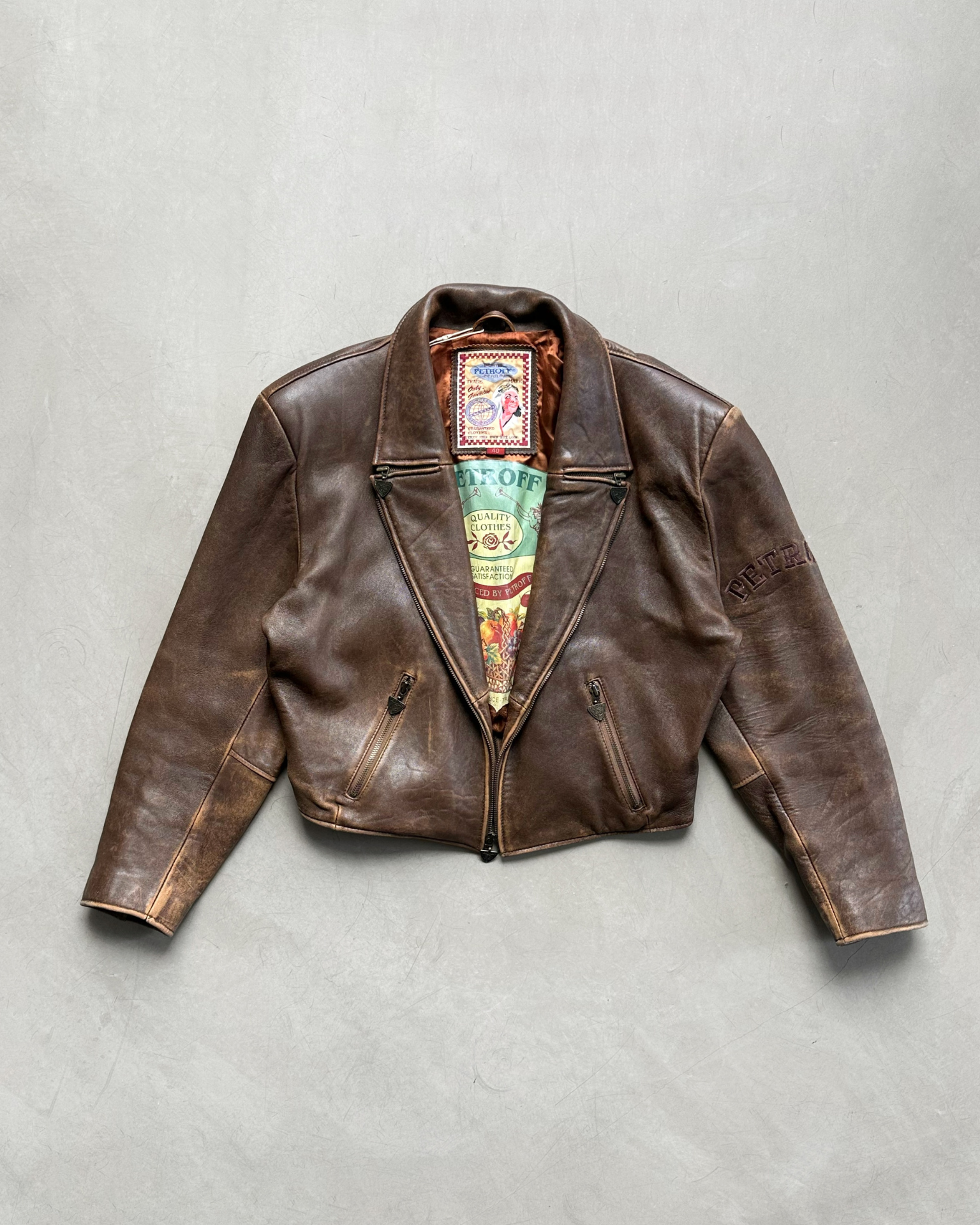Biker Brown Jacket