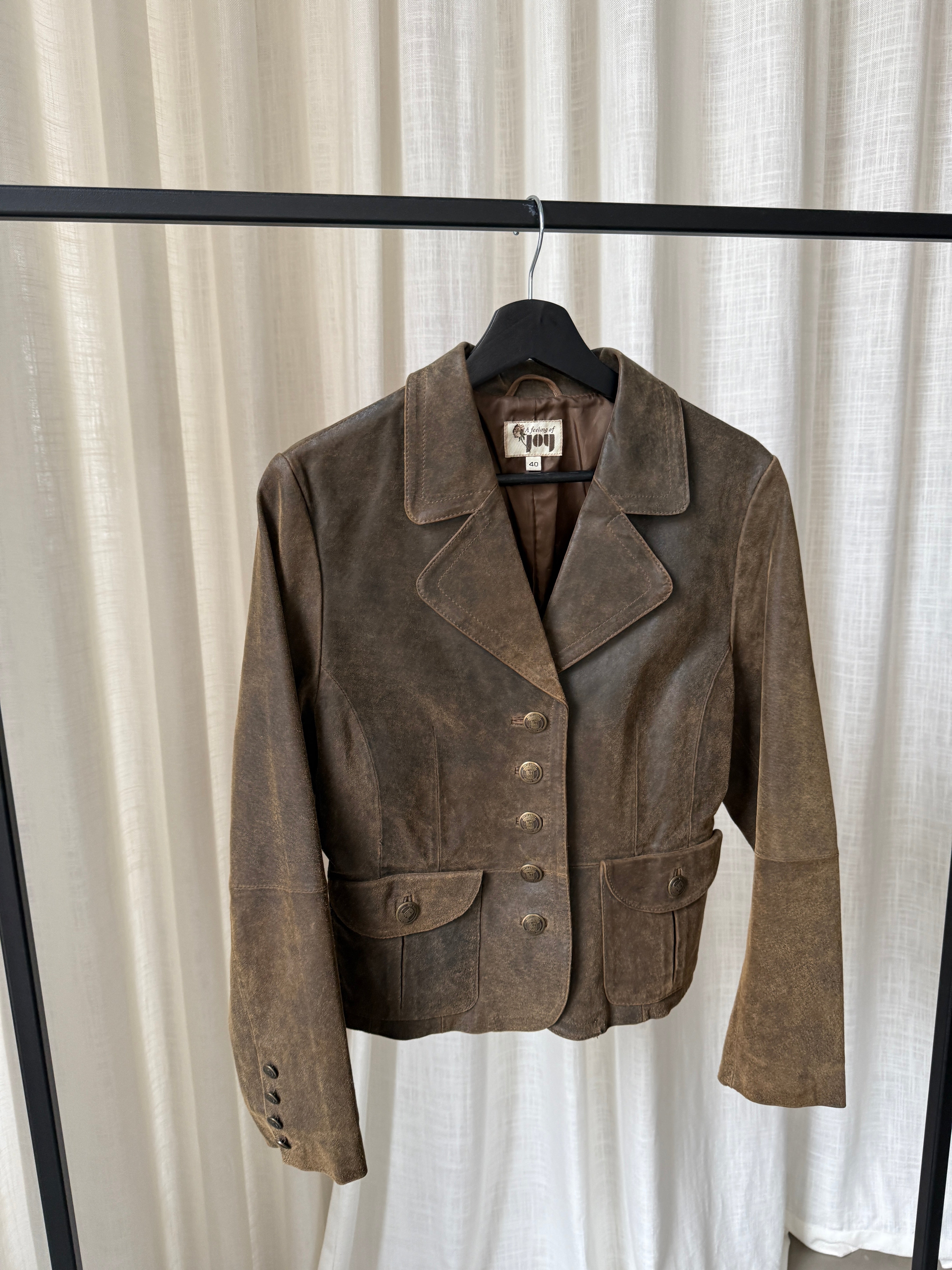 Distressed Blazer