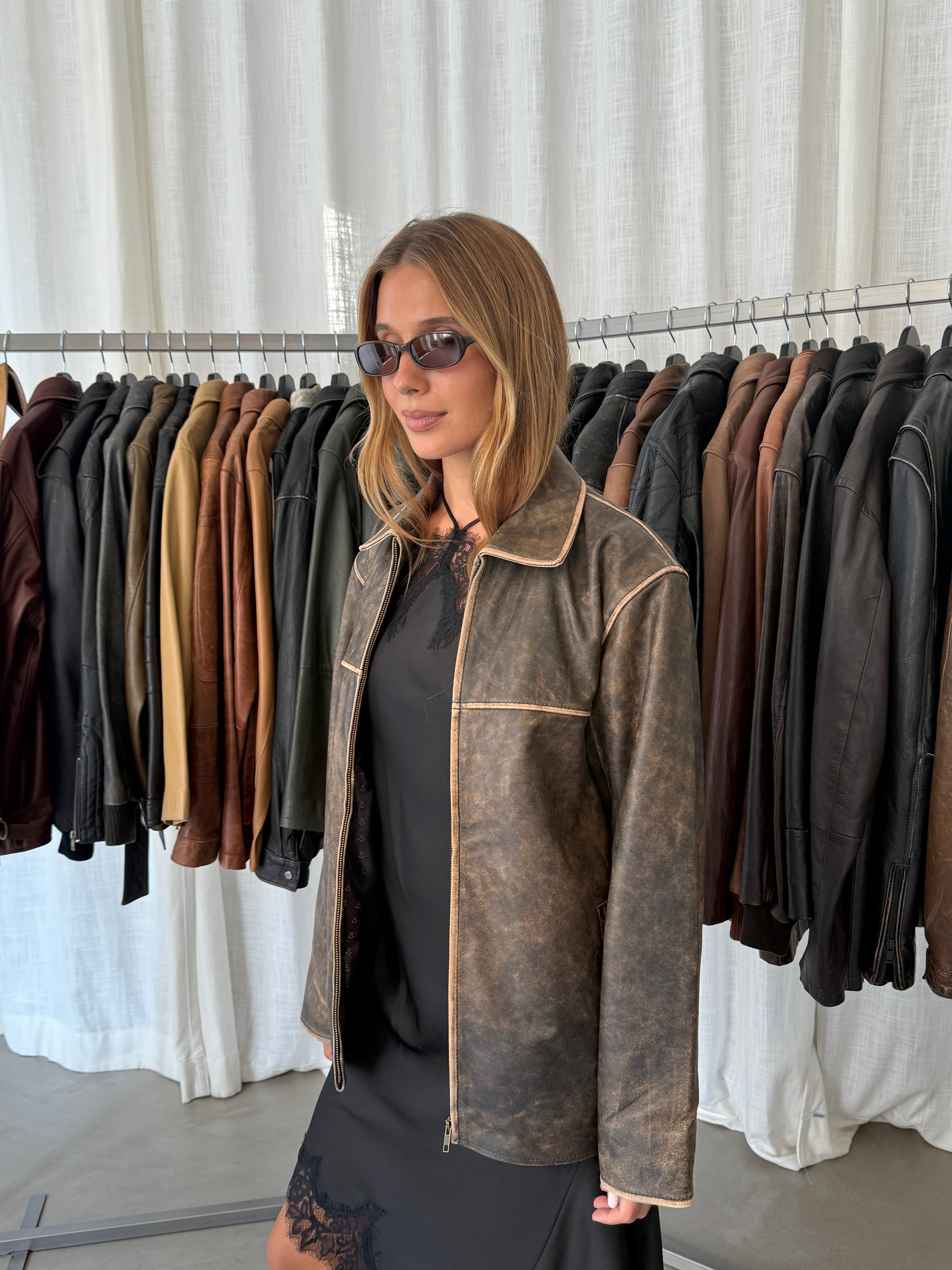 Brown Faded Jacket