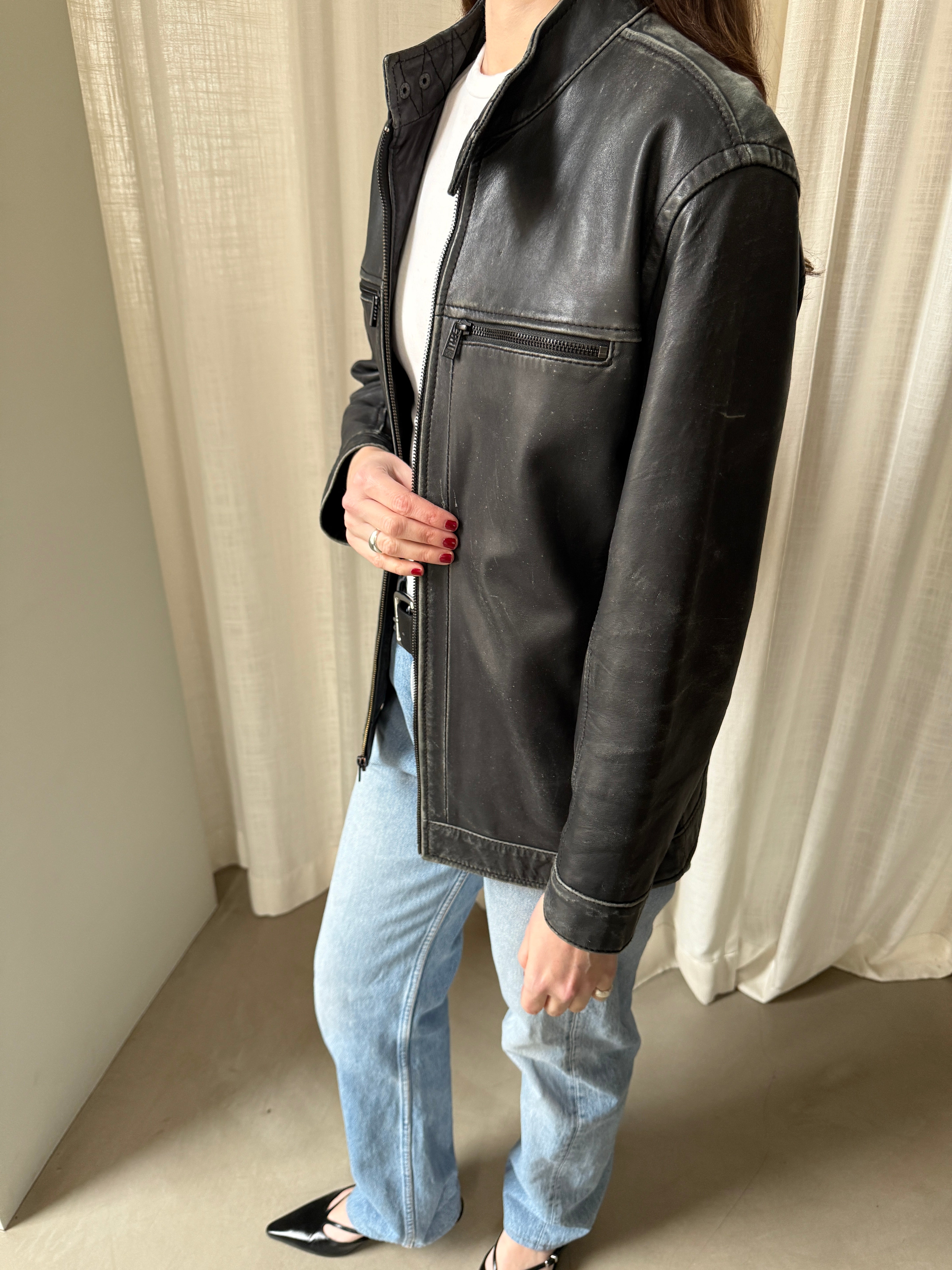 Calvin Leather Jacket