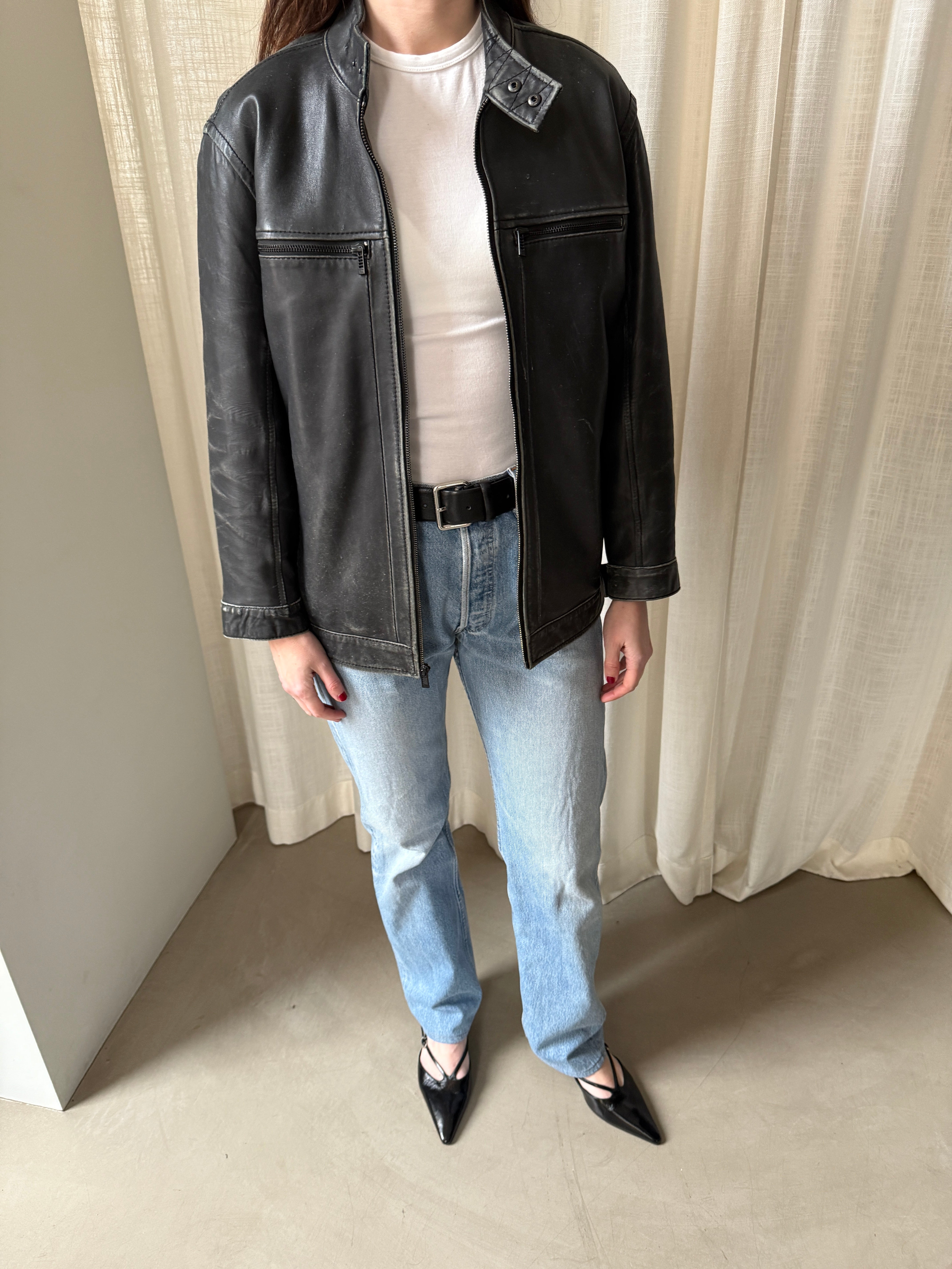 Calvin Leather Jacket