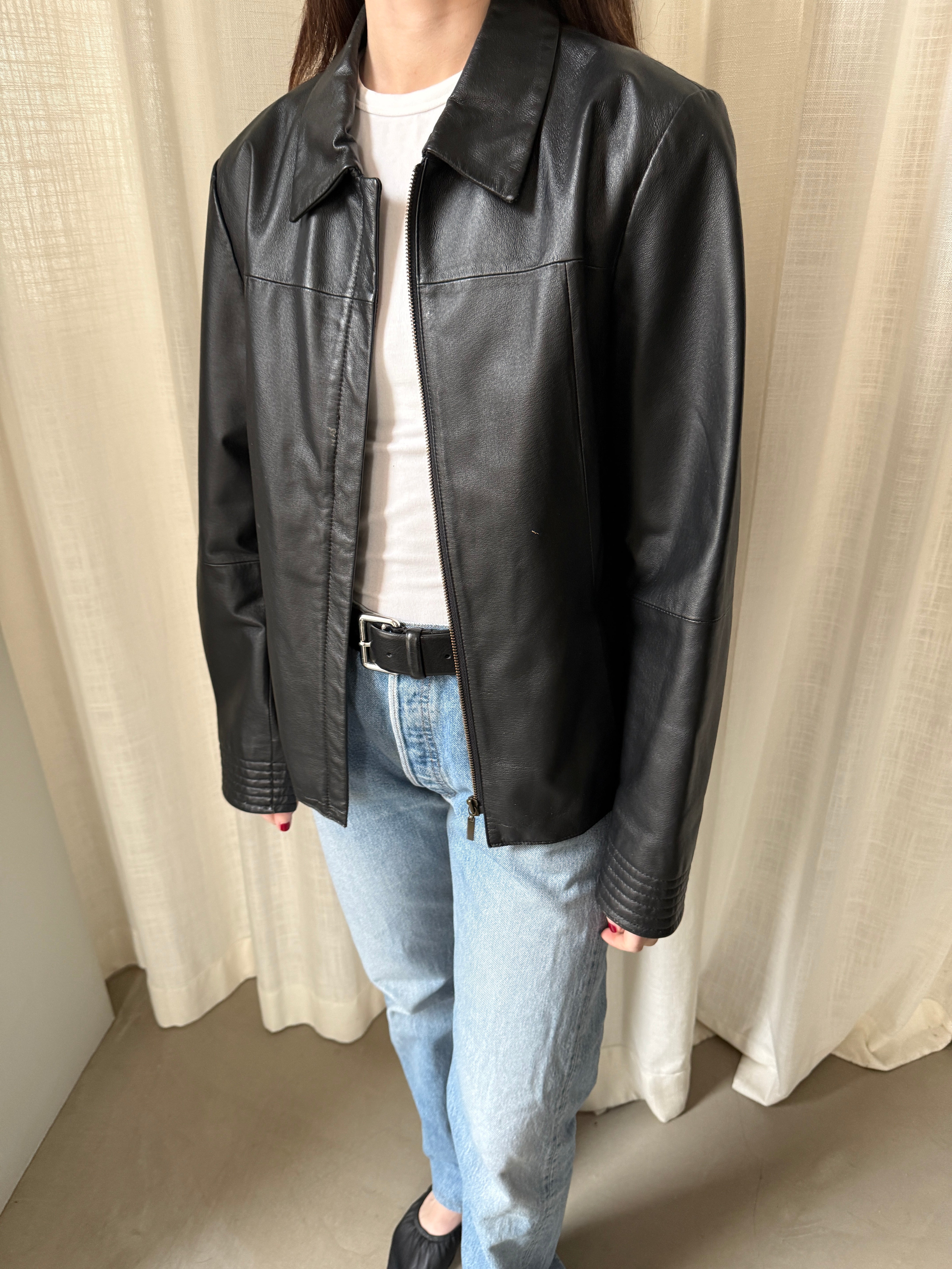 Black Boxy Jacket