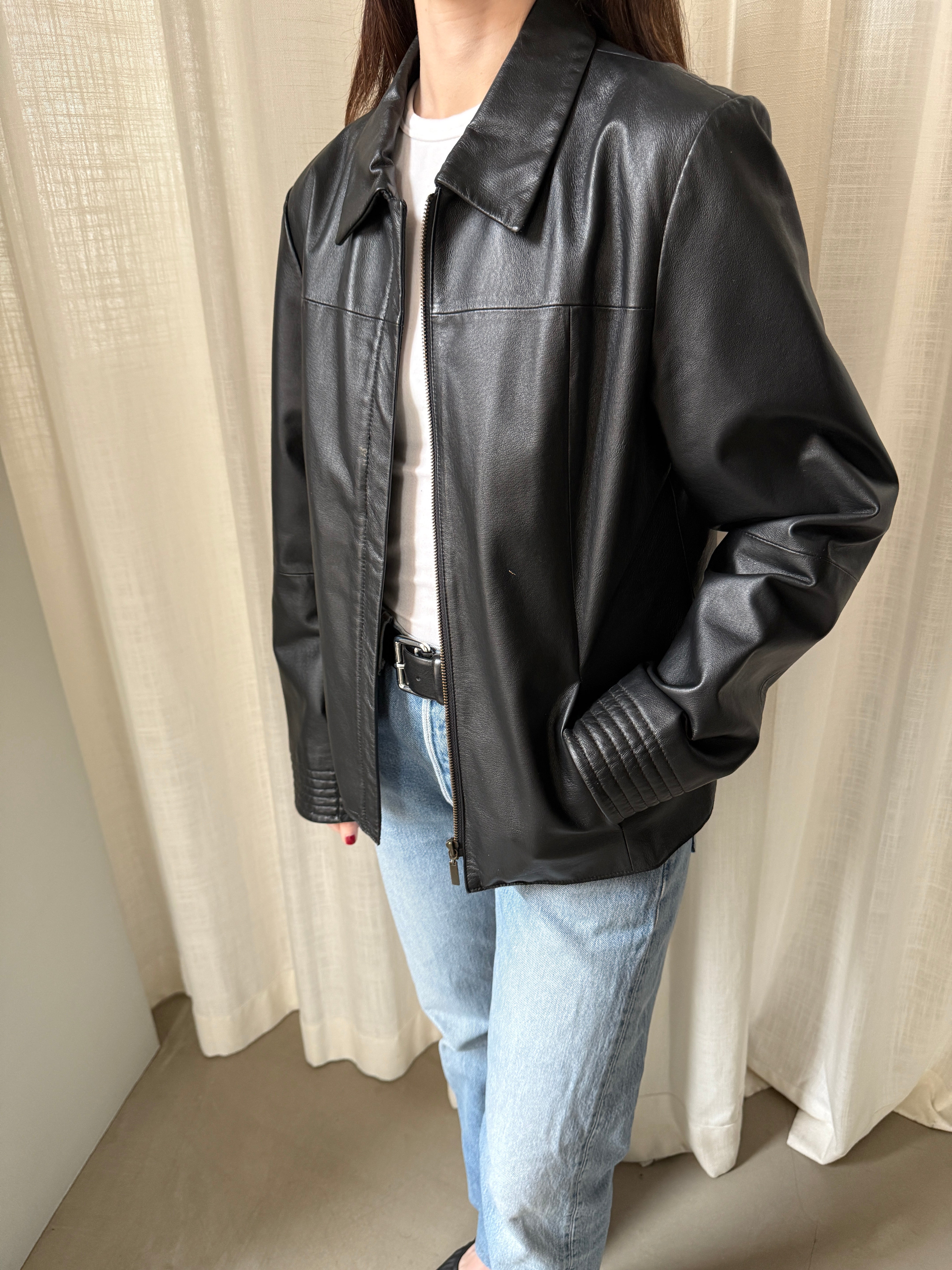 Black Boxy Jacket