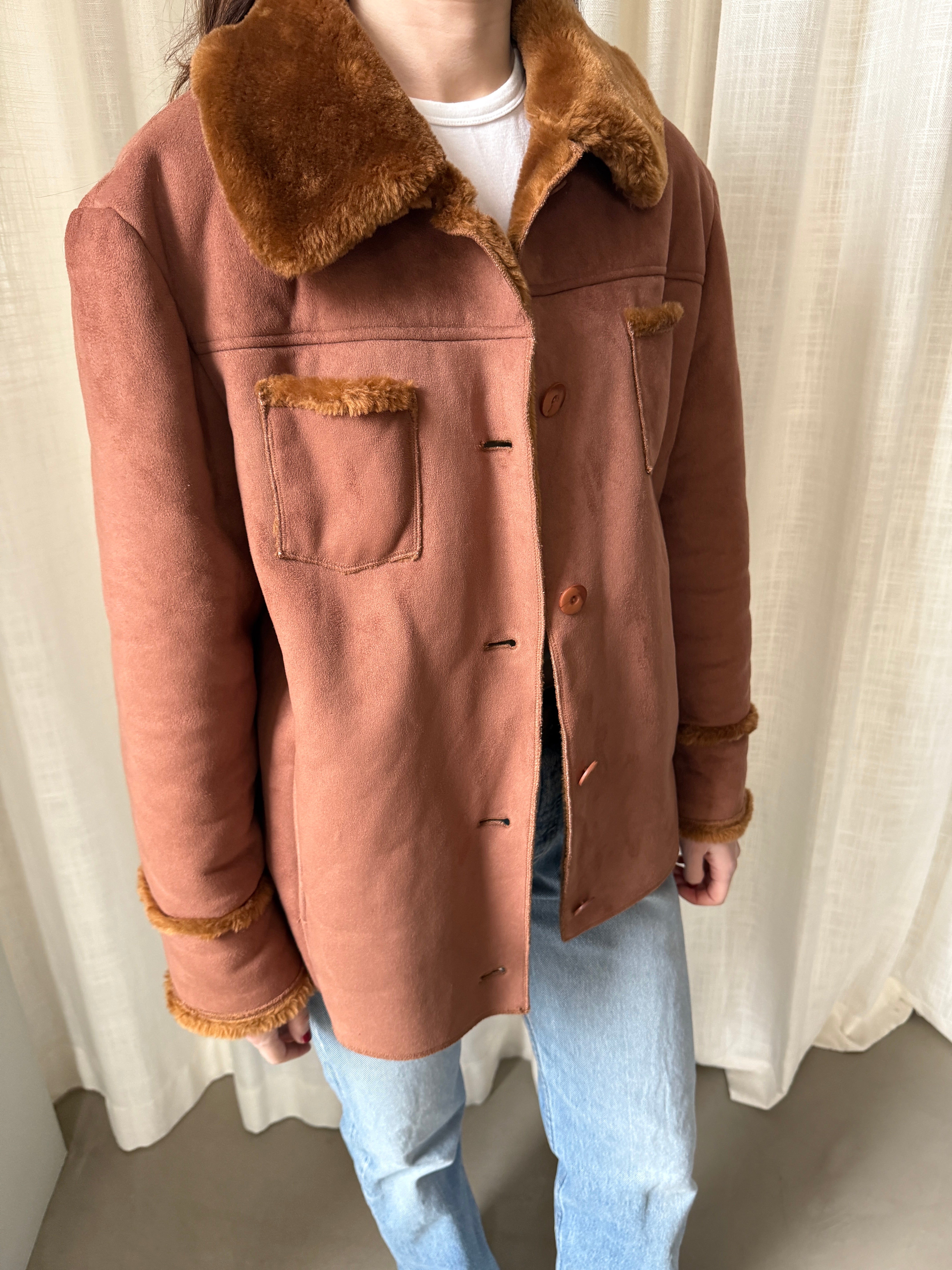 Faux Shearling Jacket