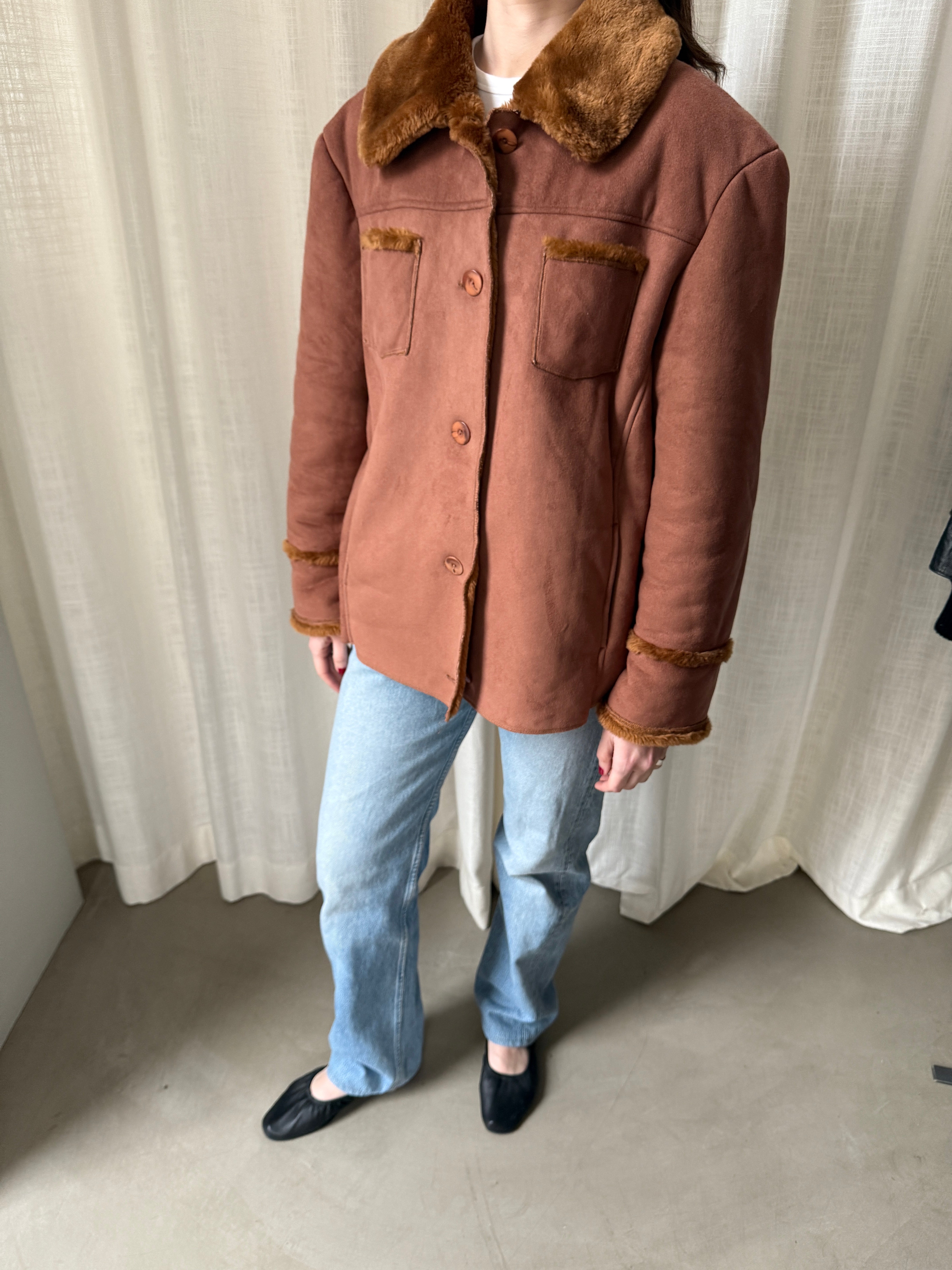 Faux Shearling Jacket