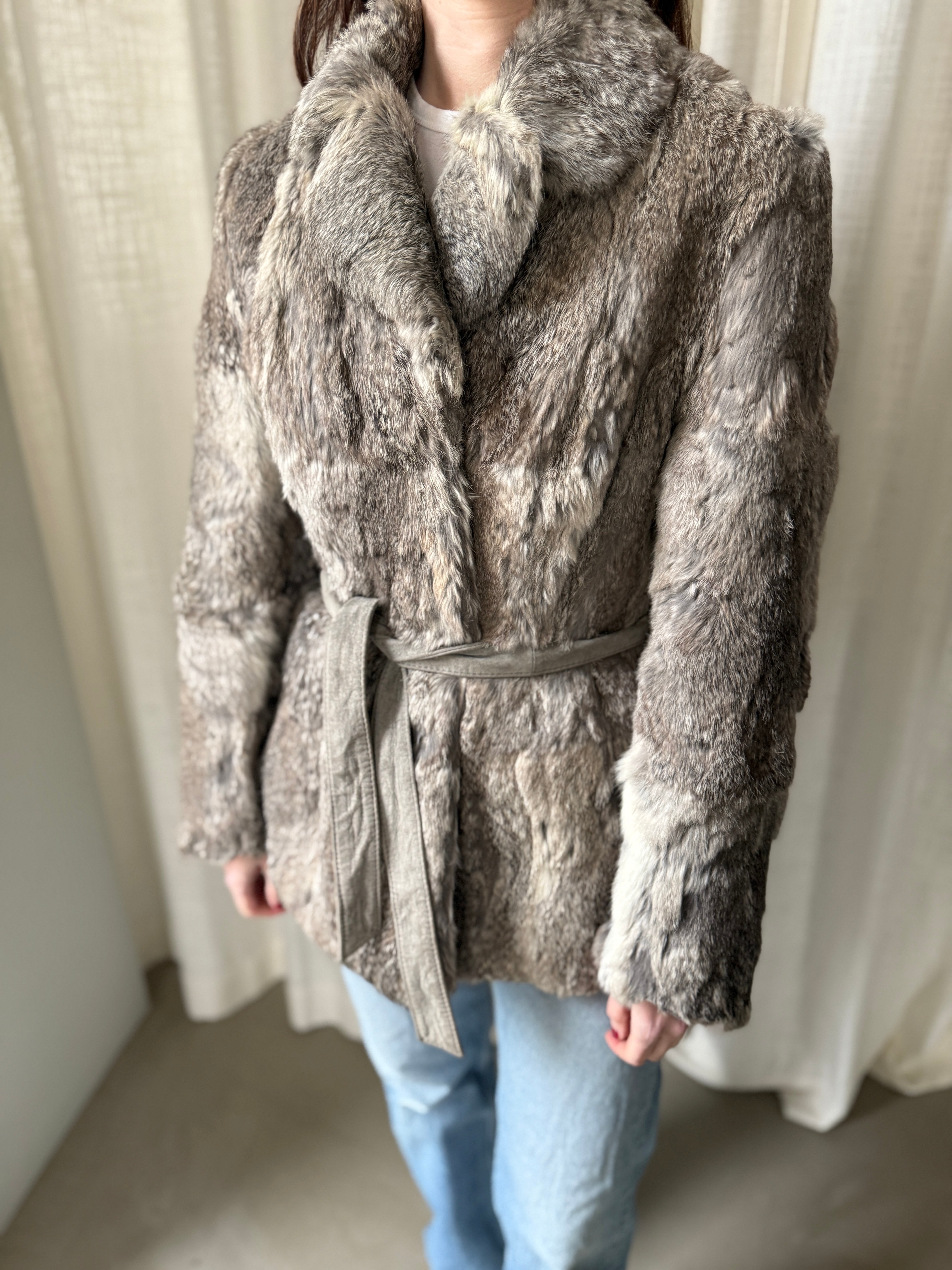 Vintage Grey Fur