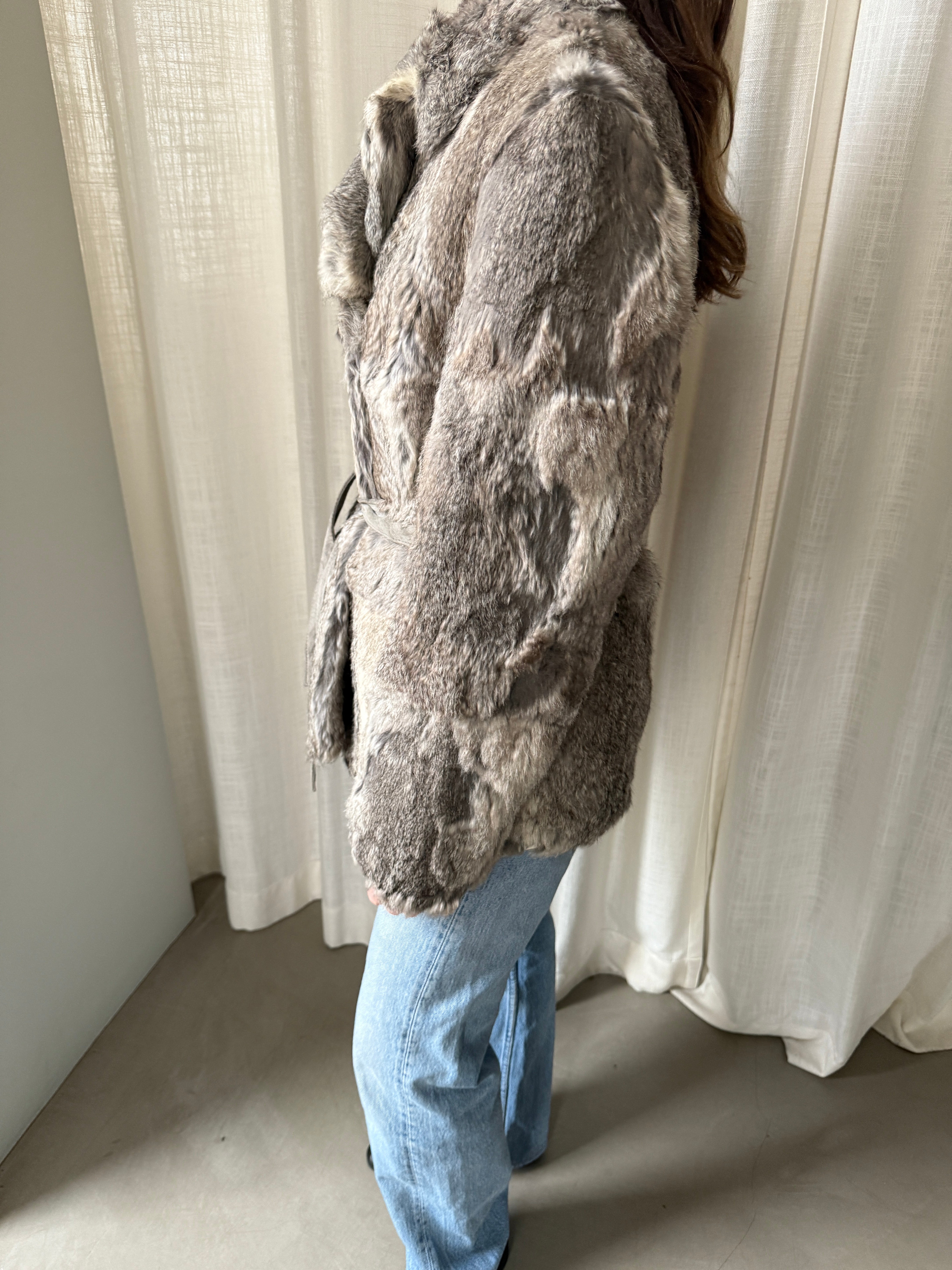 Vintage Grey Fur