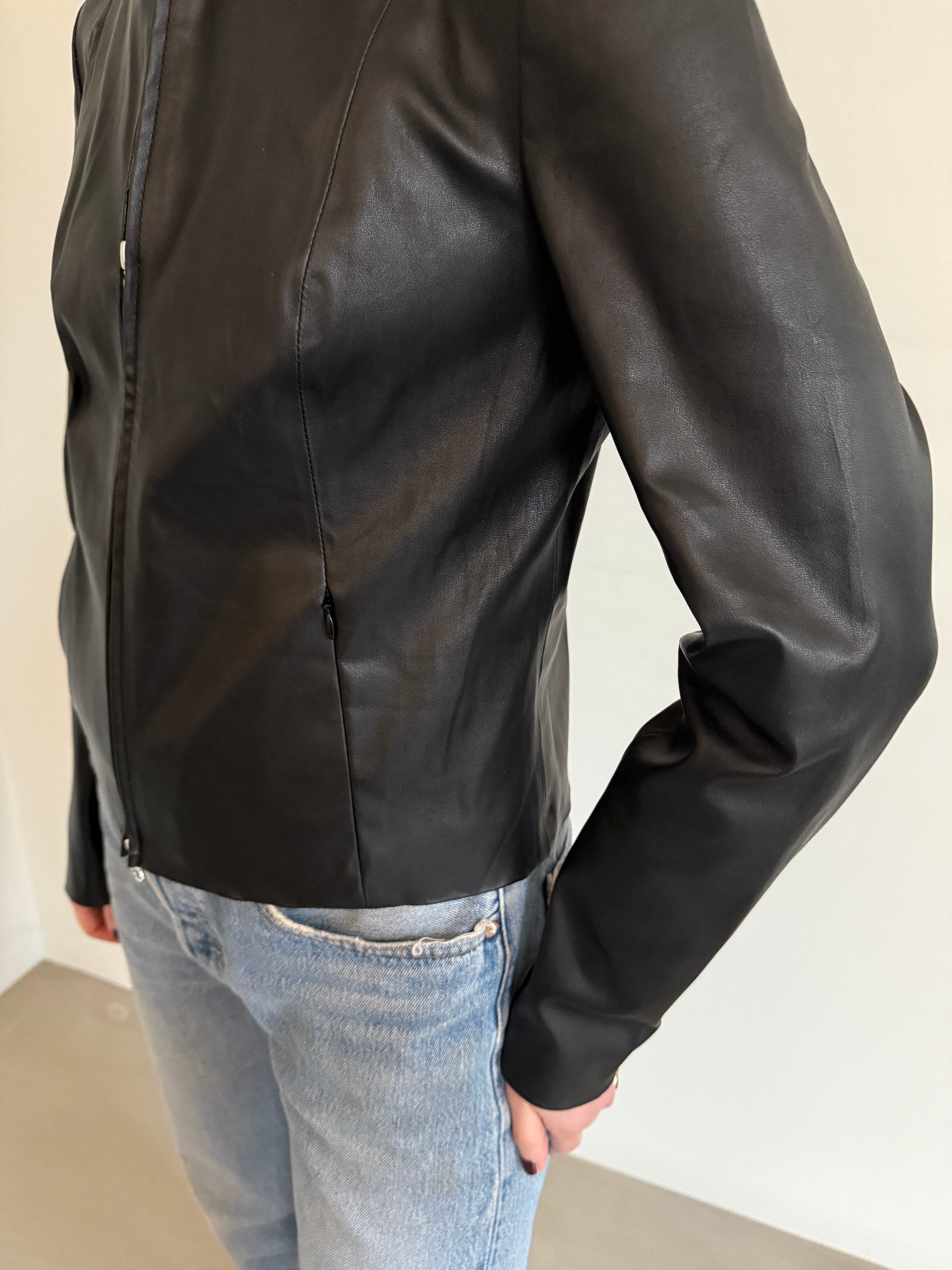 Tight Leather Jacket - Sample