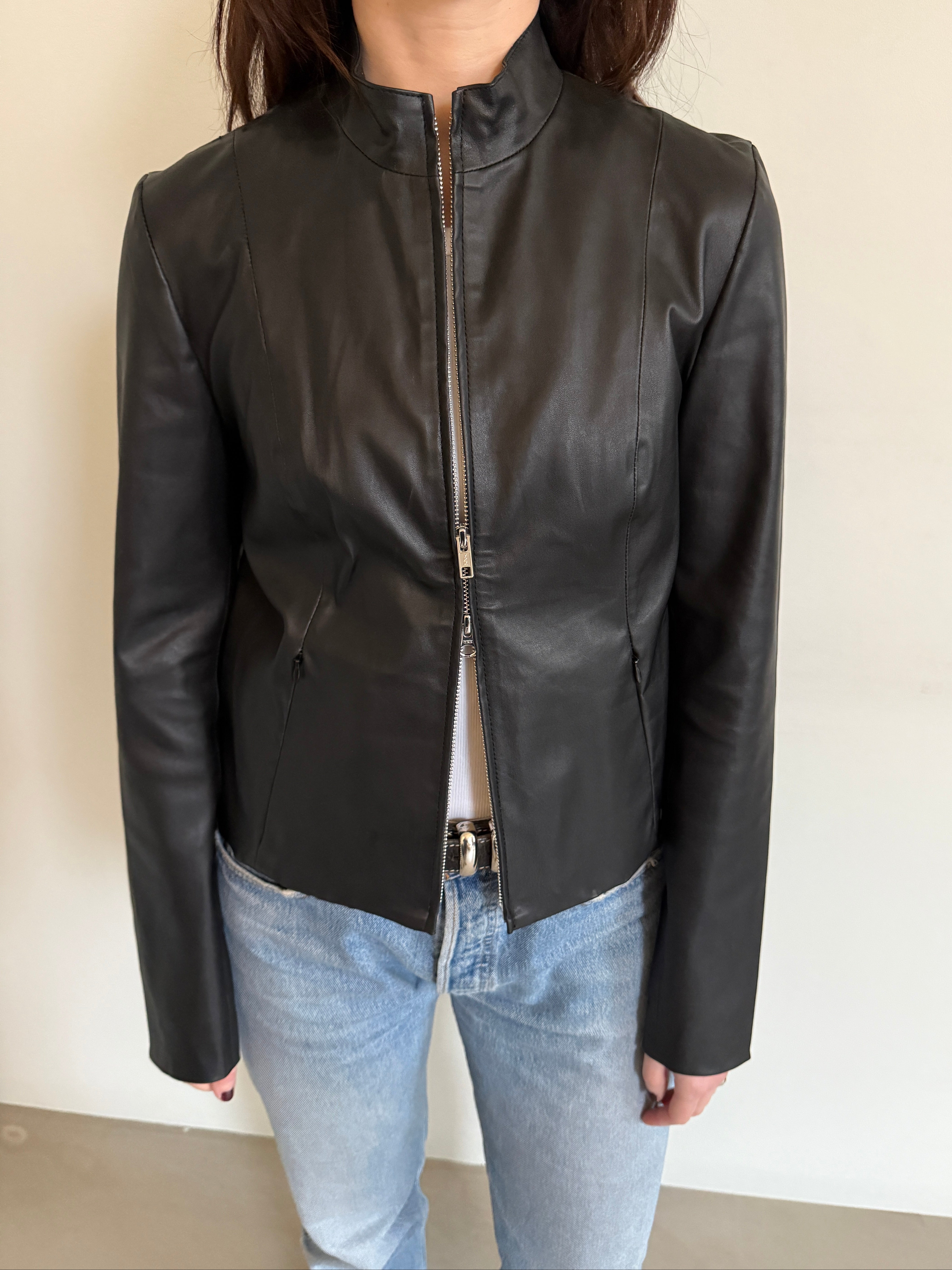 Tight Leather Jacket - Sample