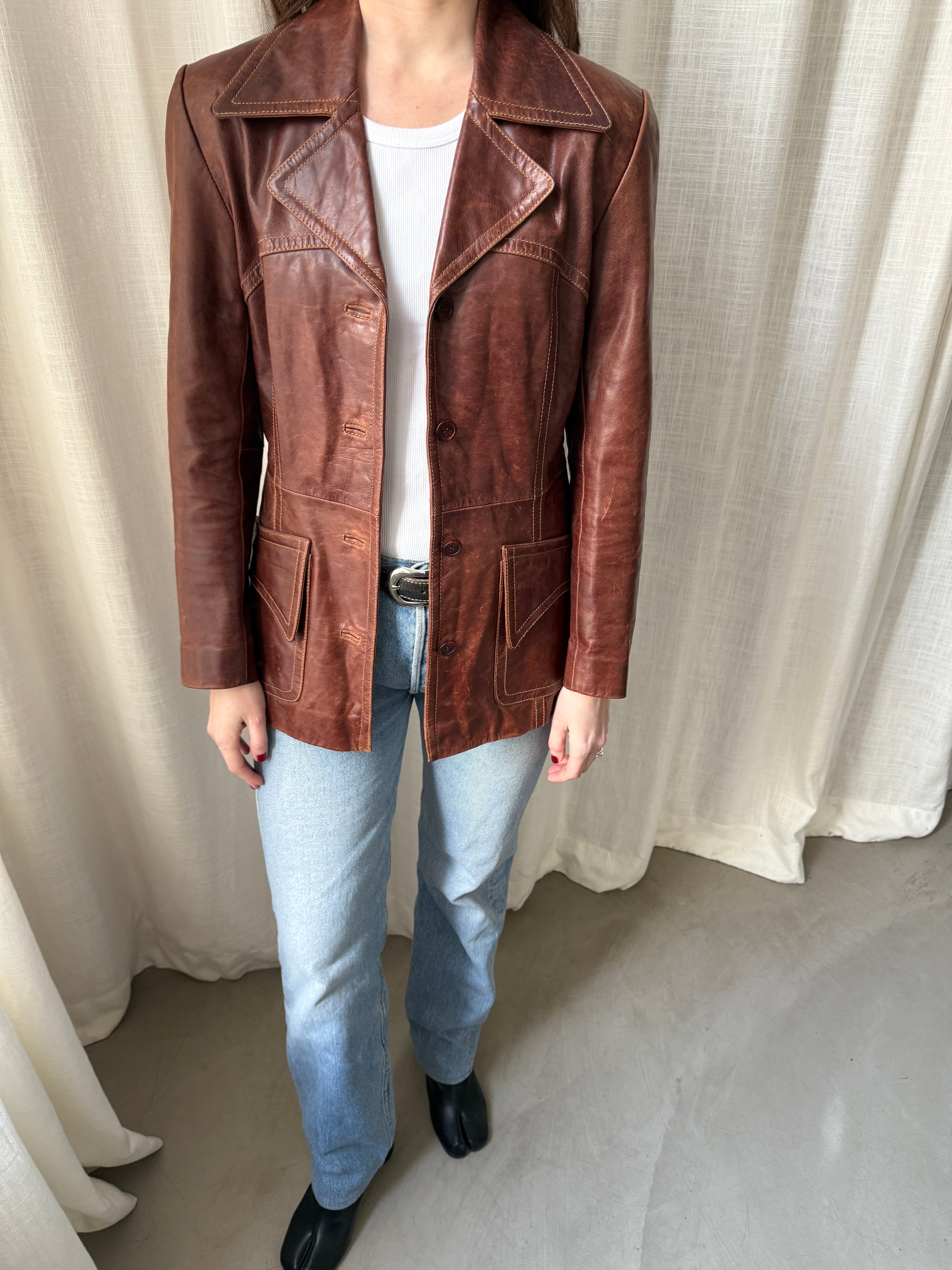 Enis Leather Jacket