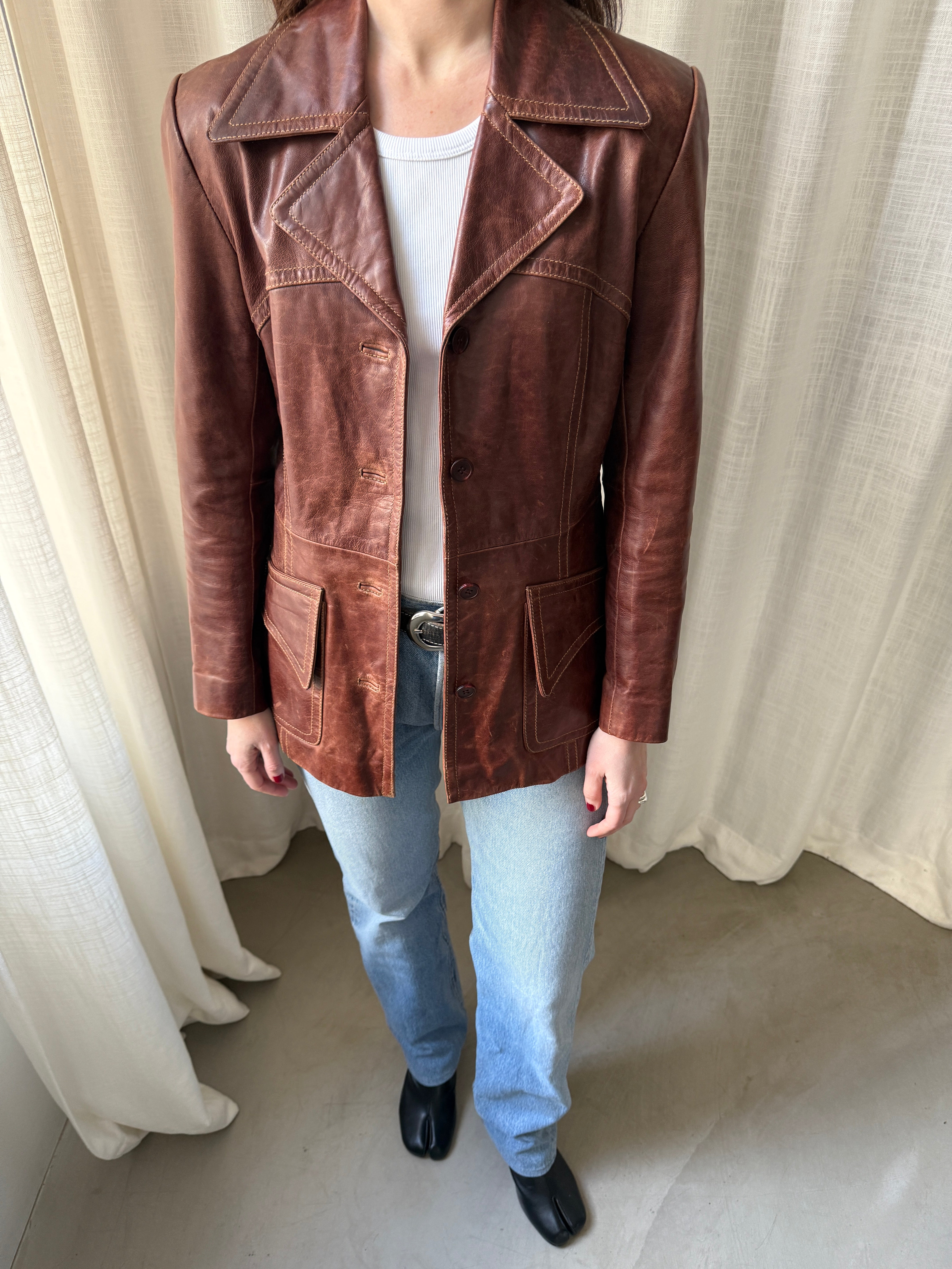Enis Leather Jacket