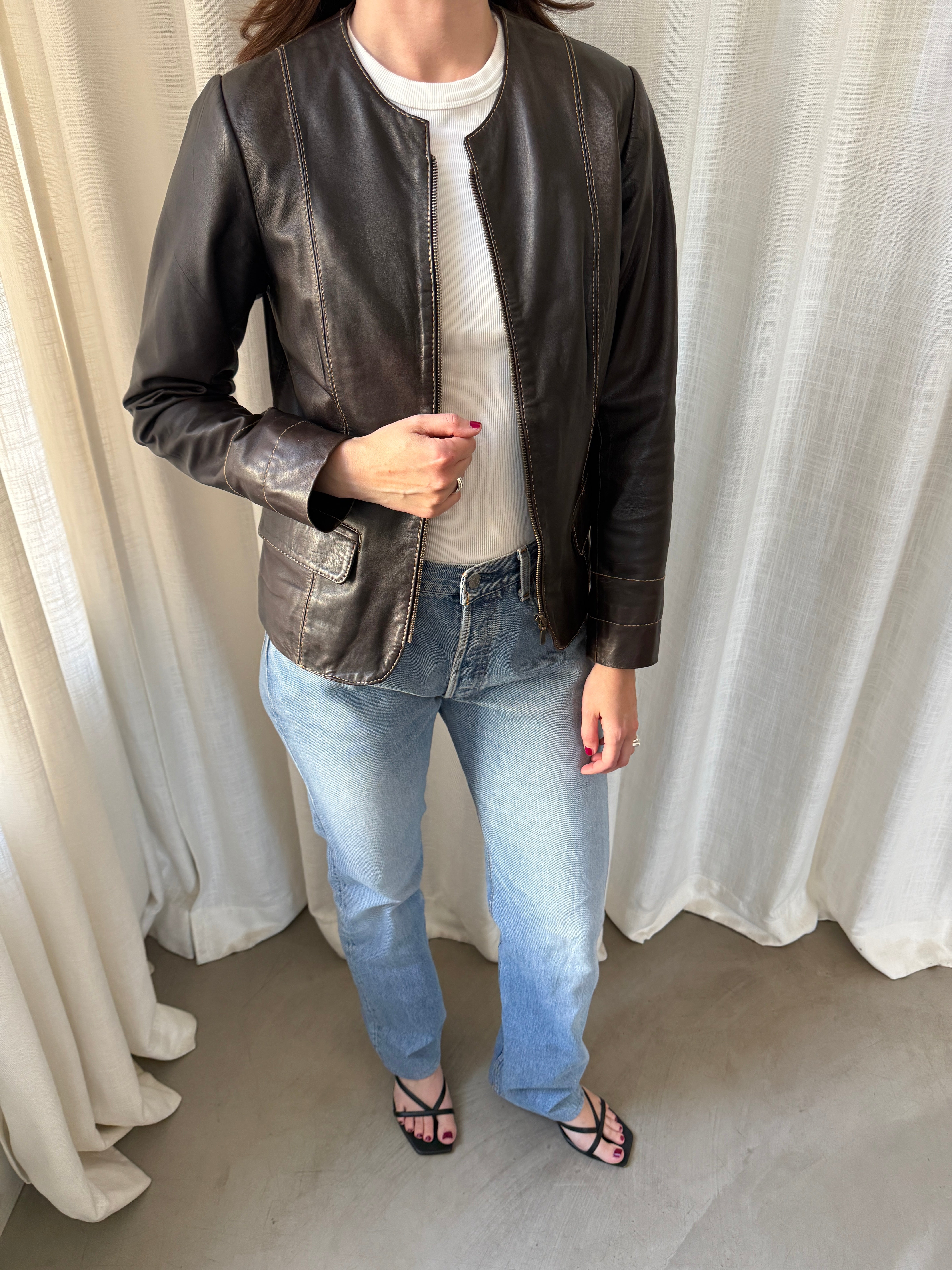 Priory Leather Jacket