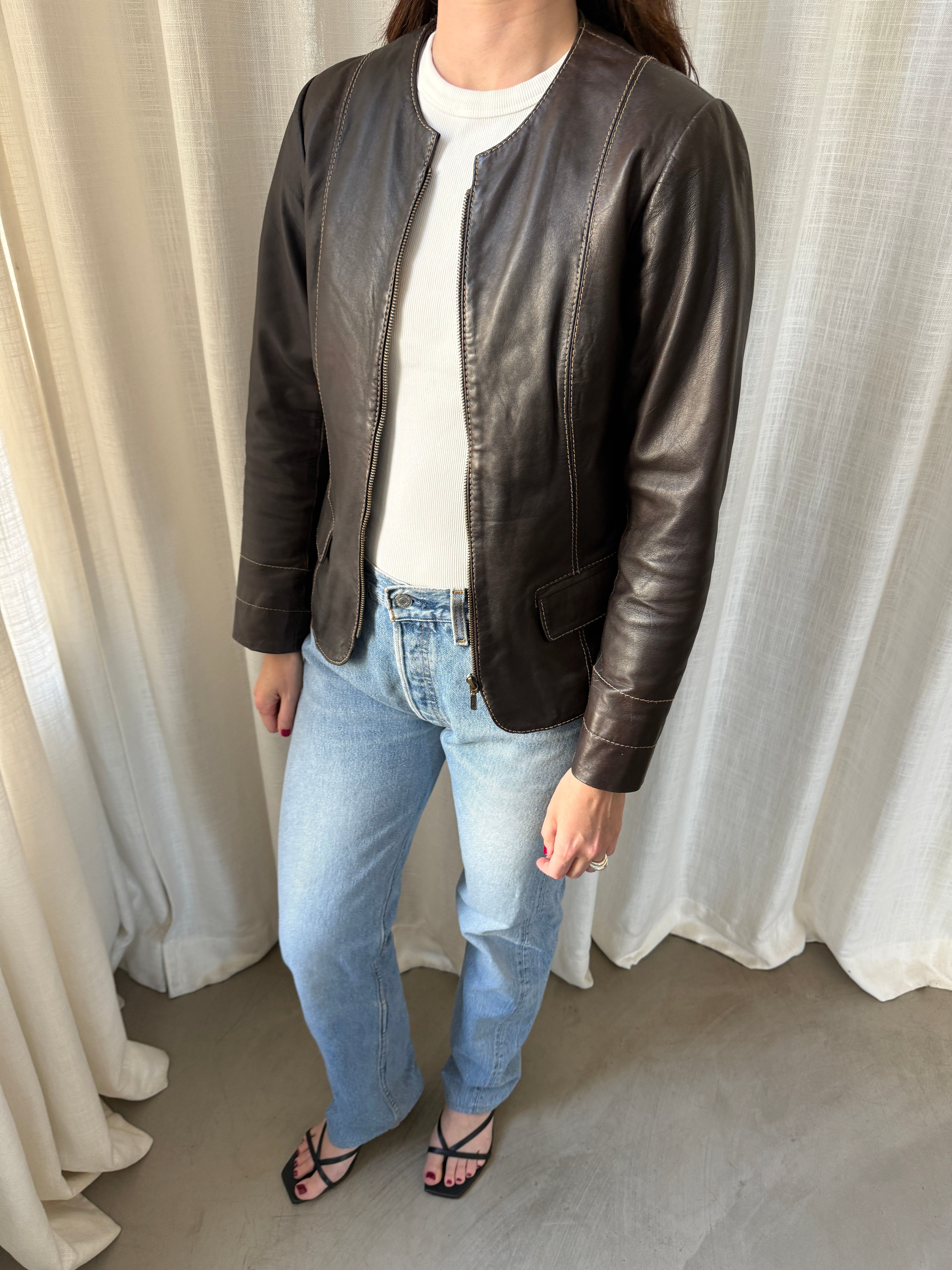 Priory Leather Jacket