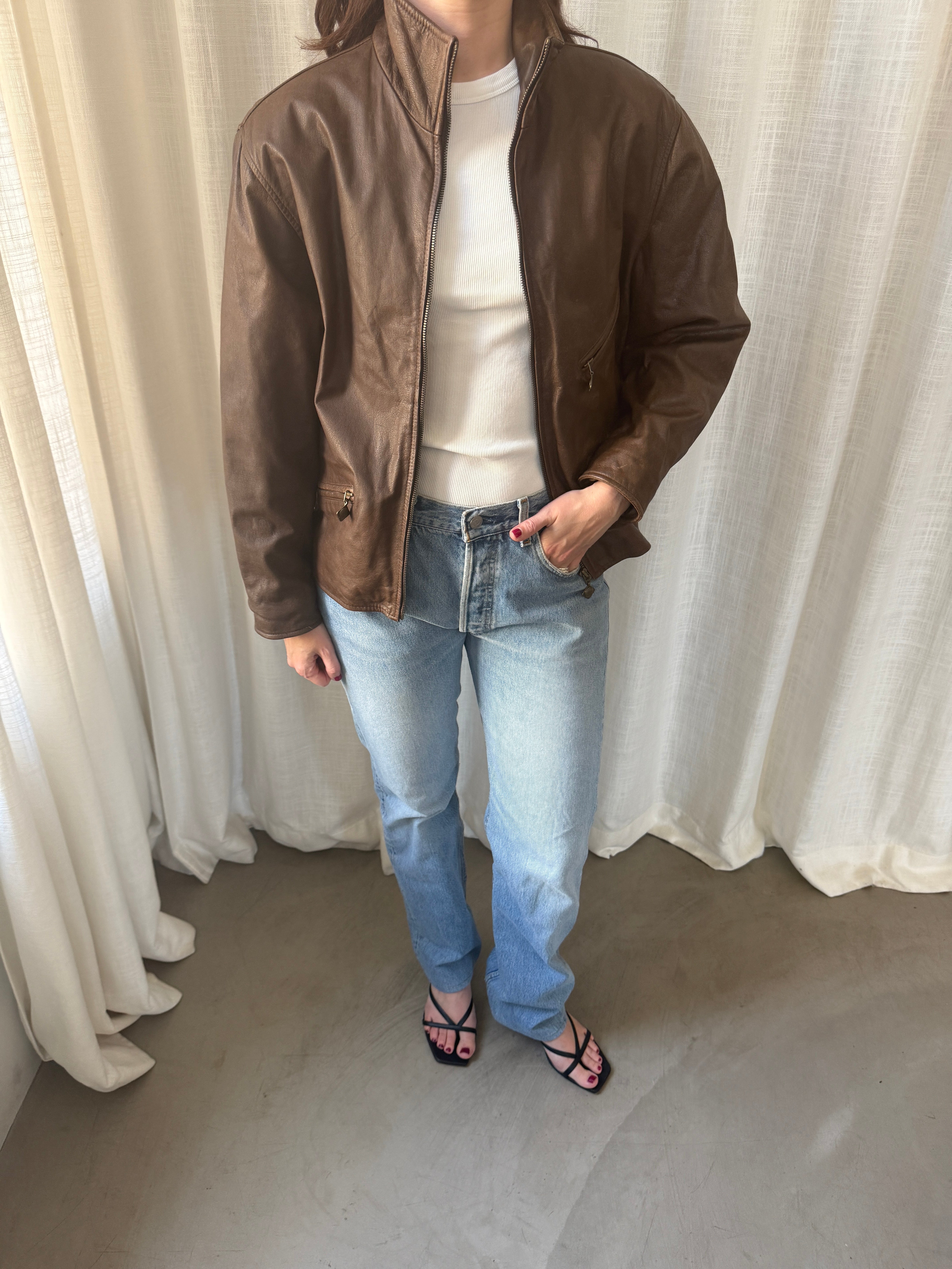 Saki Leather Jacket