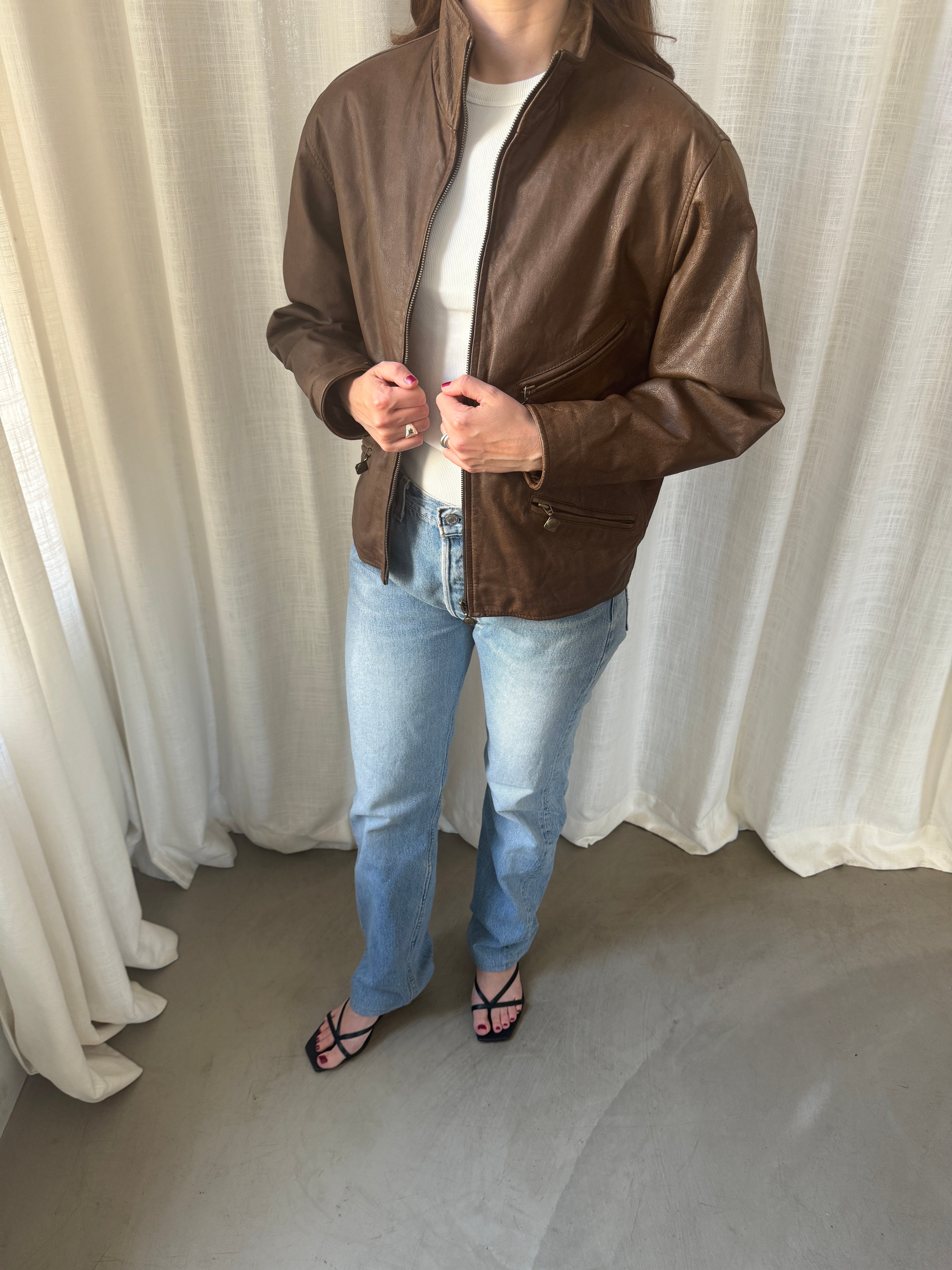 Saki Leather Jacket
