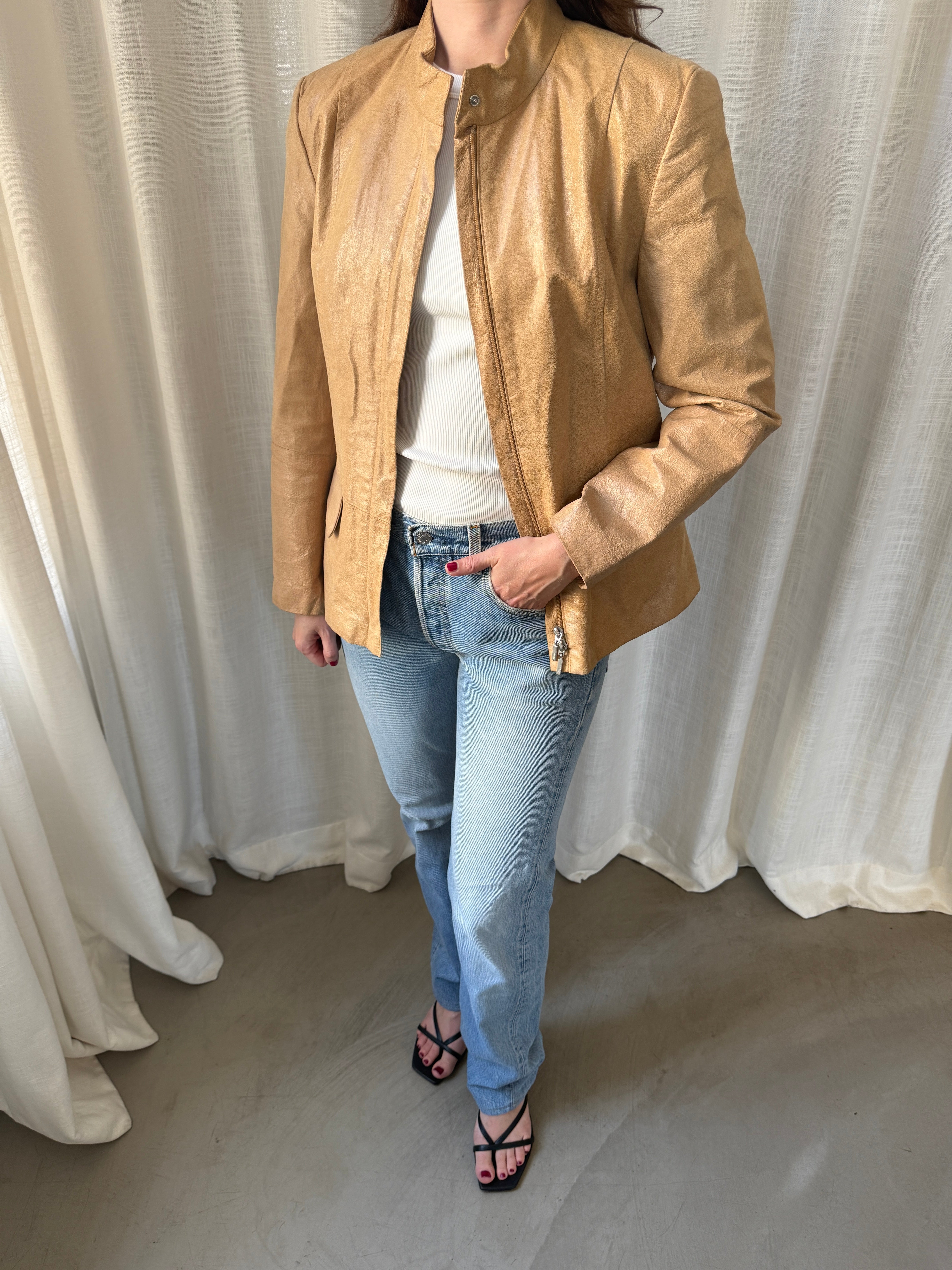 Elements Leather Jacket