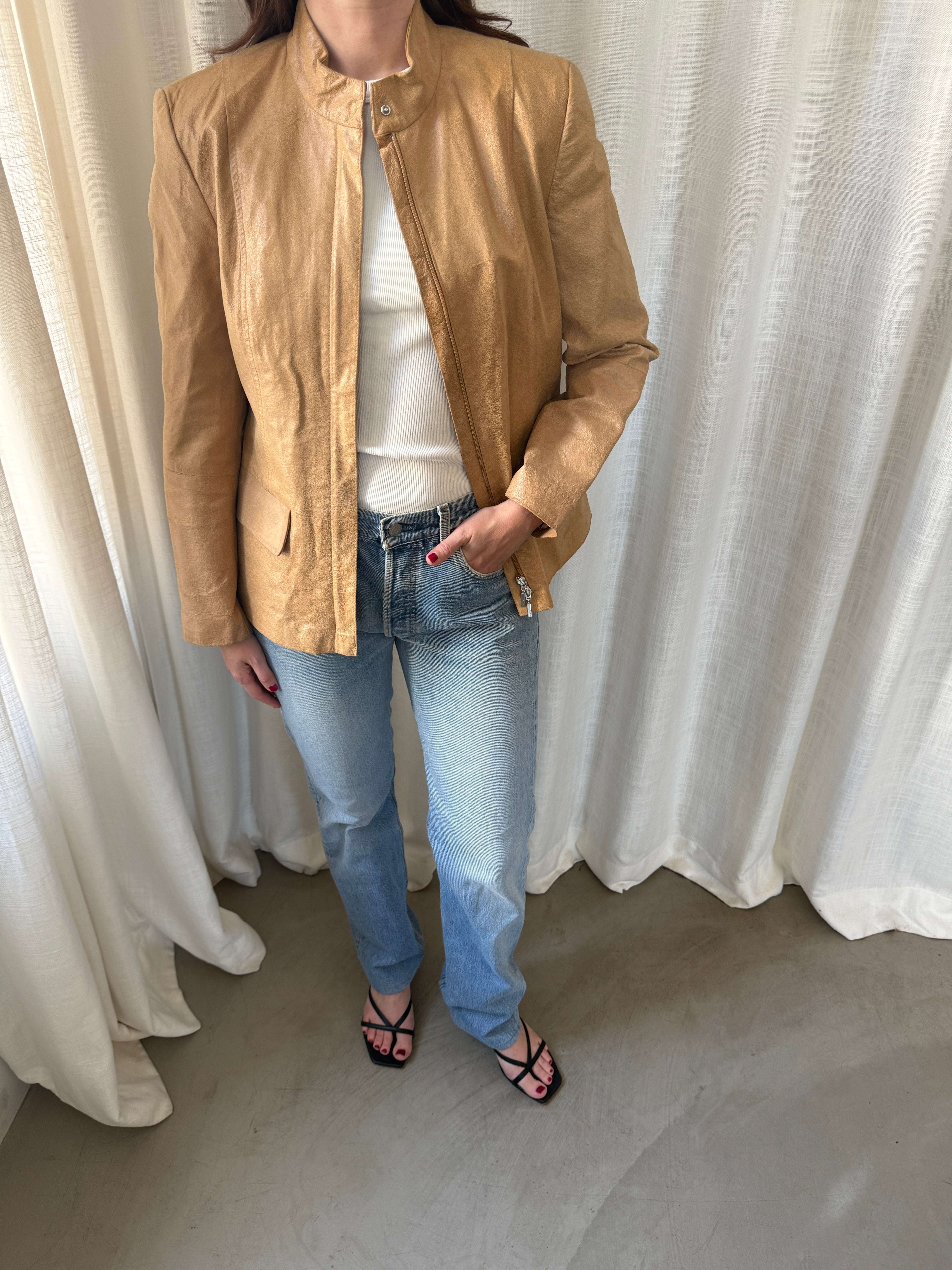 Elements Leather Jacket