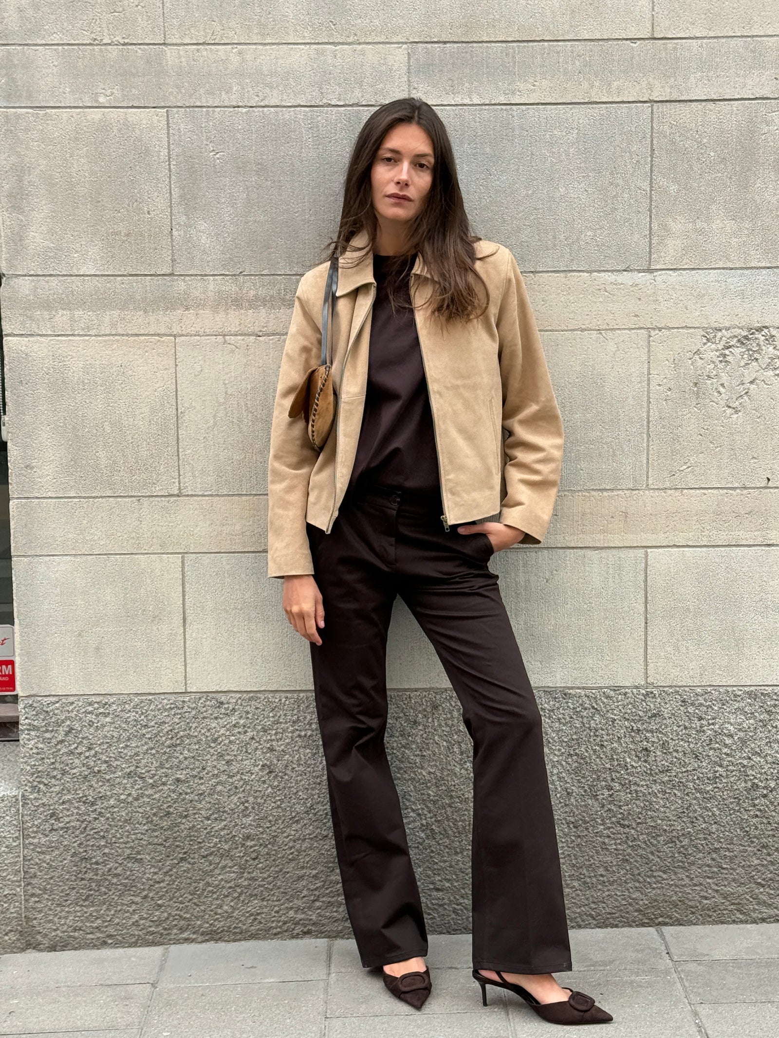 Gaia Beige Suede