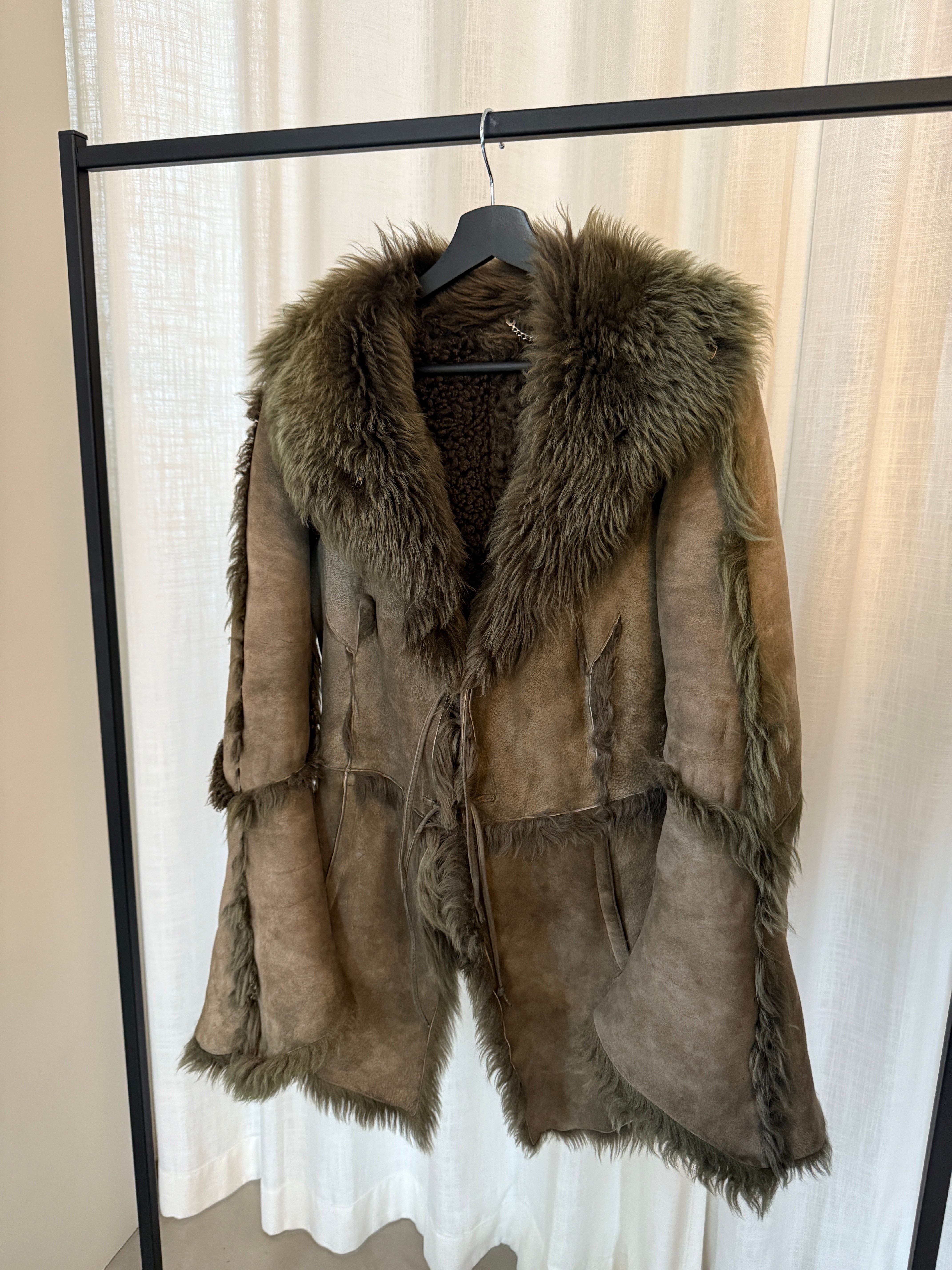 Moss Shearling Jacket