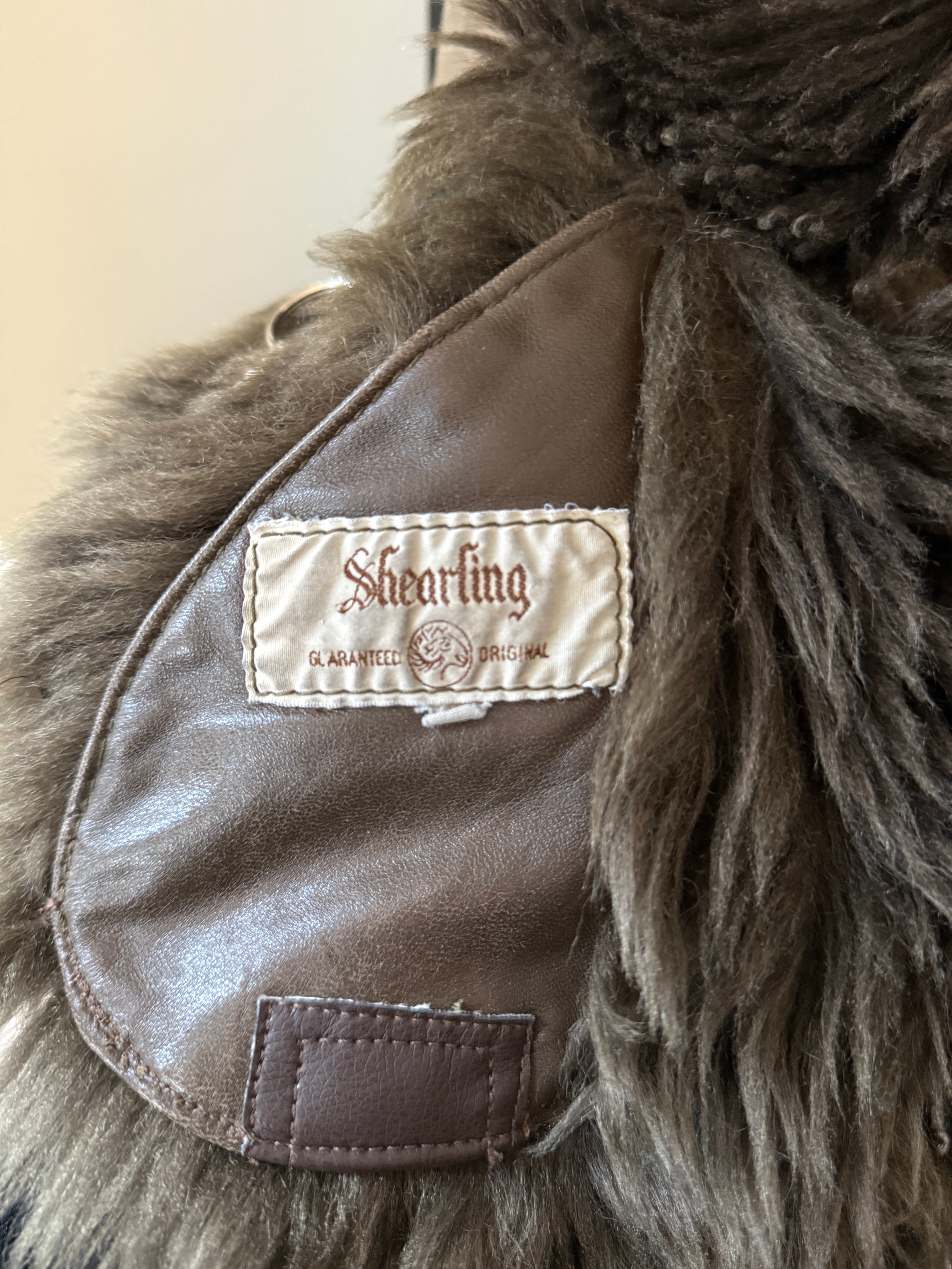 Moss Shearling Jacket