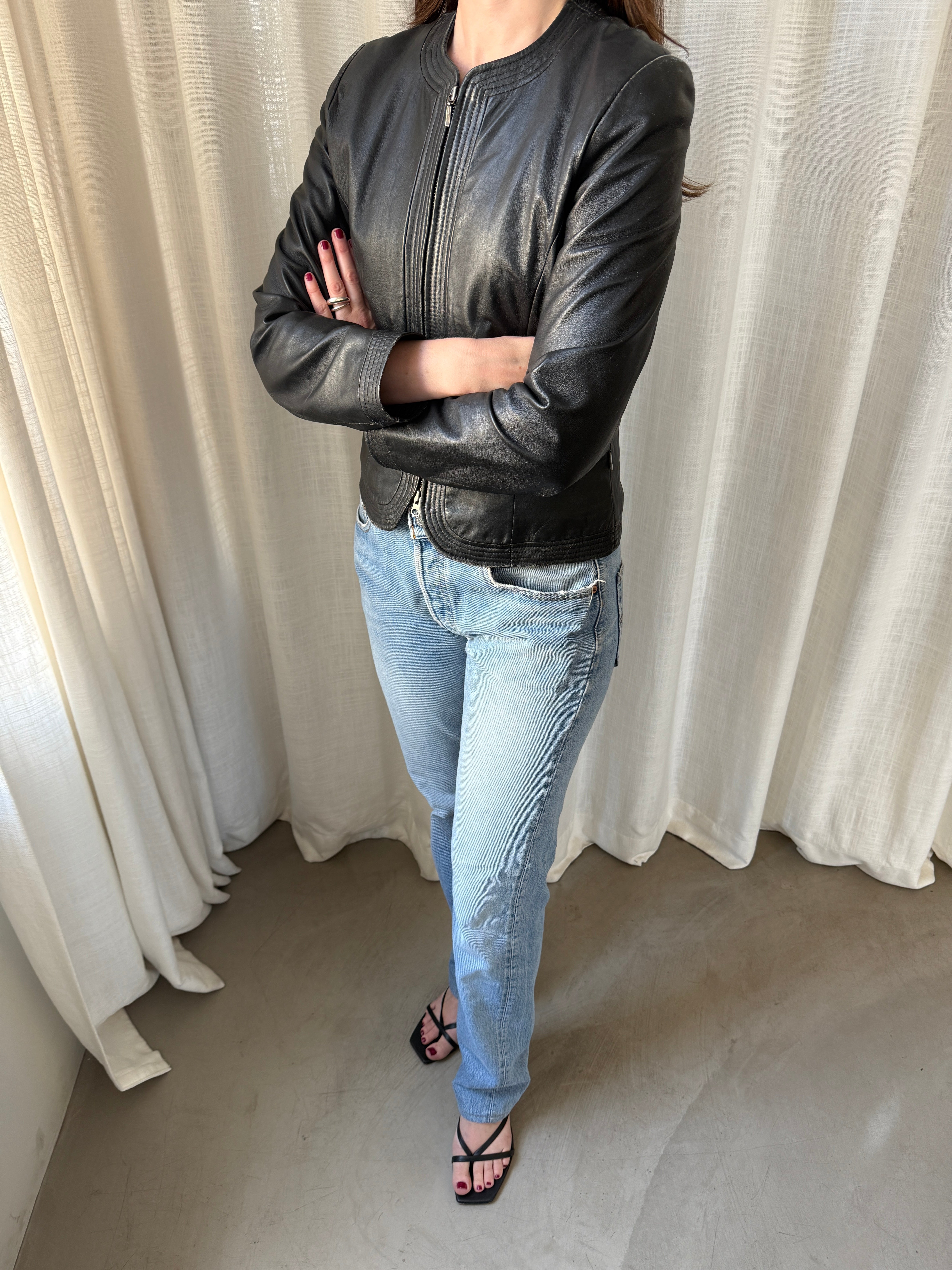Jofama Leather Jacket