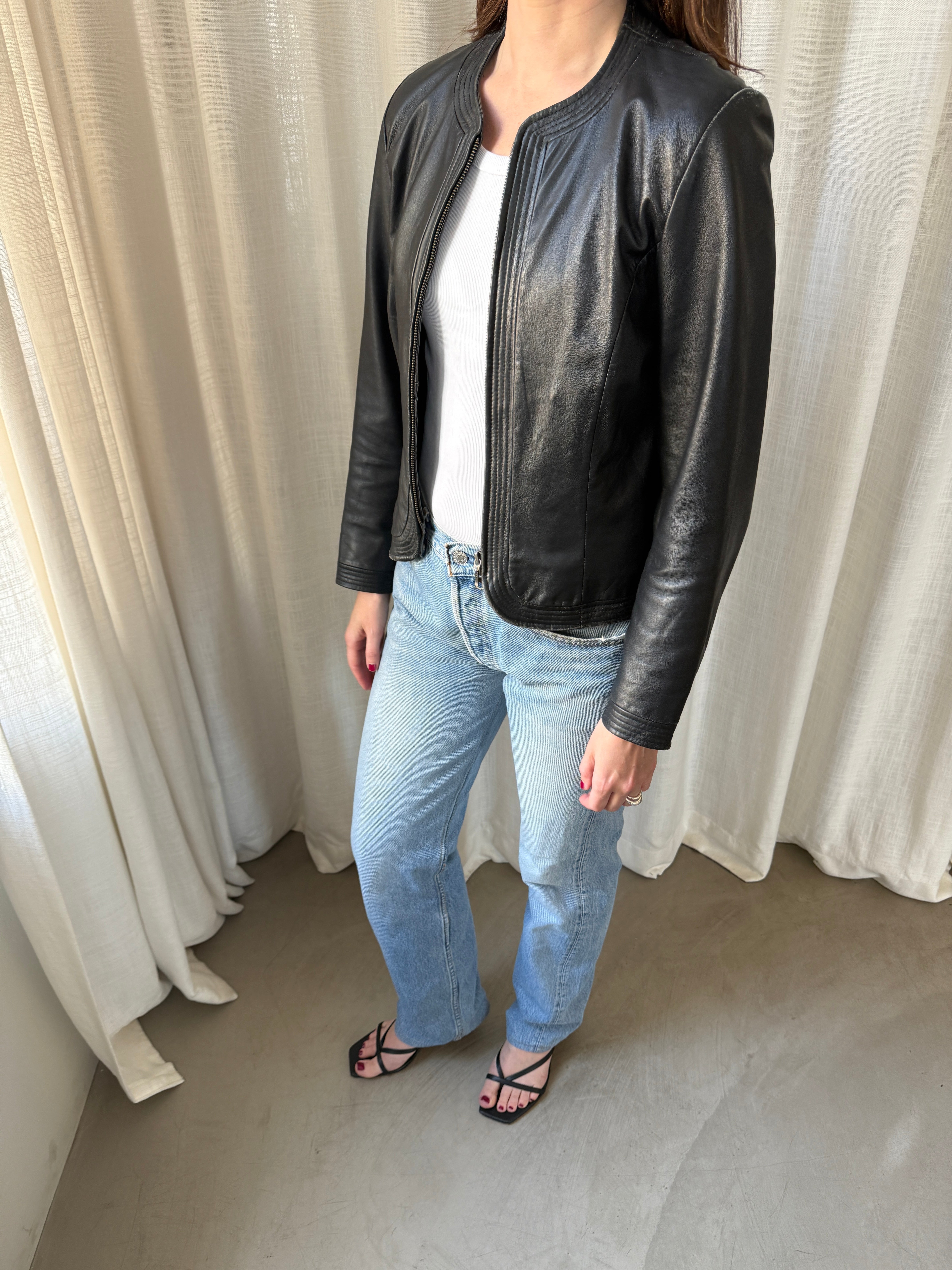 Jofama Leather Jacket