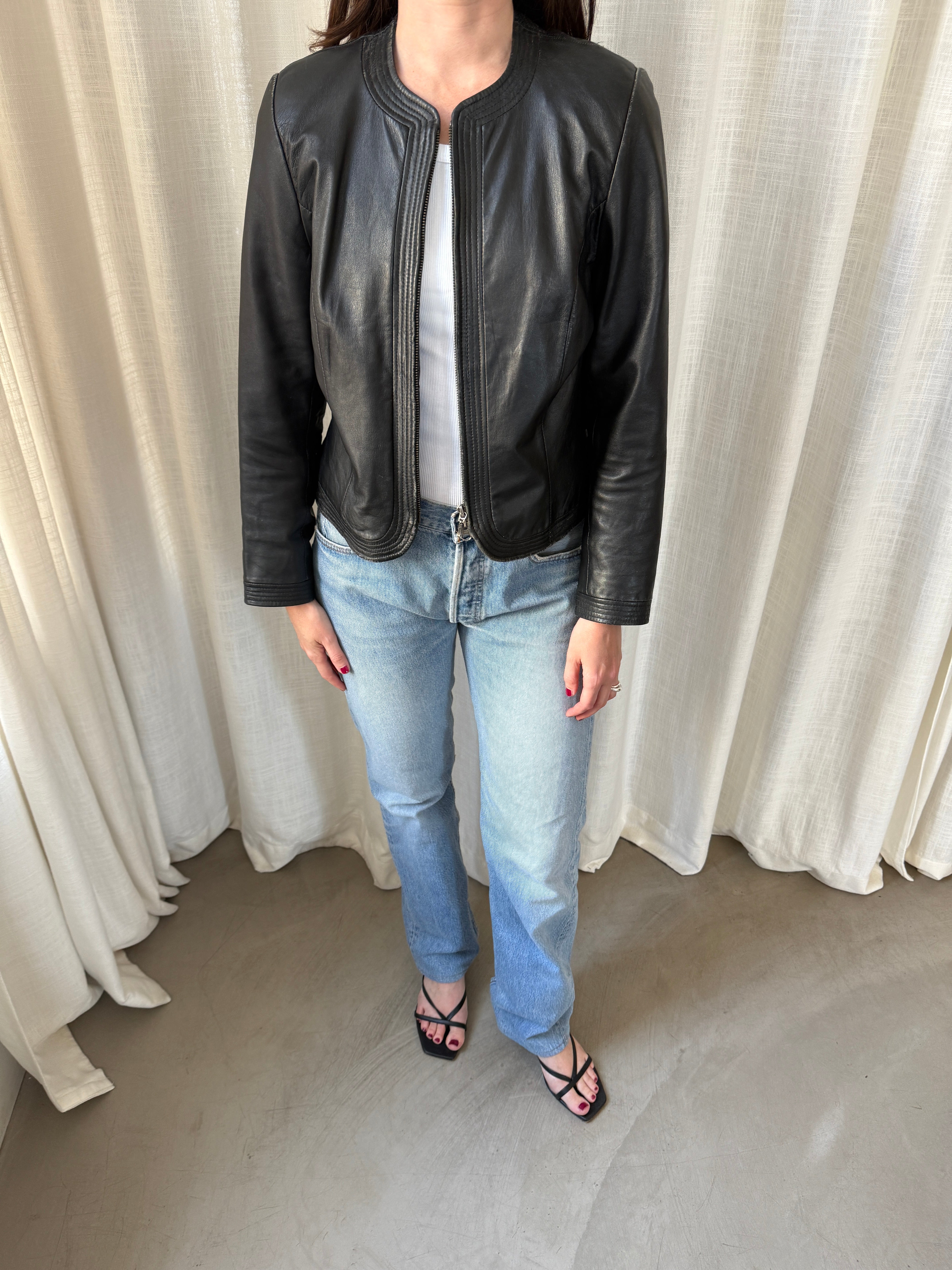 Jofama Leather Jacket