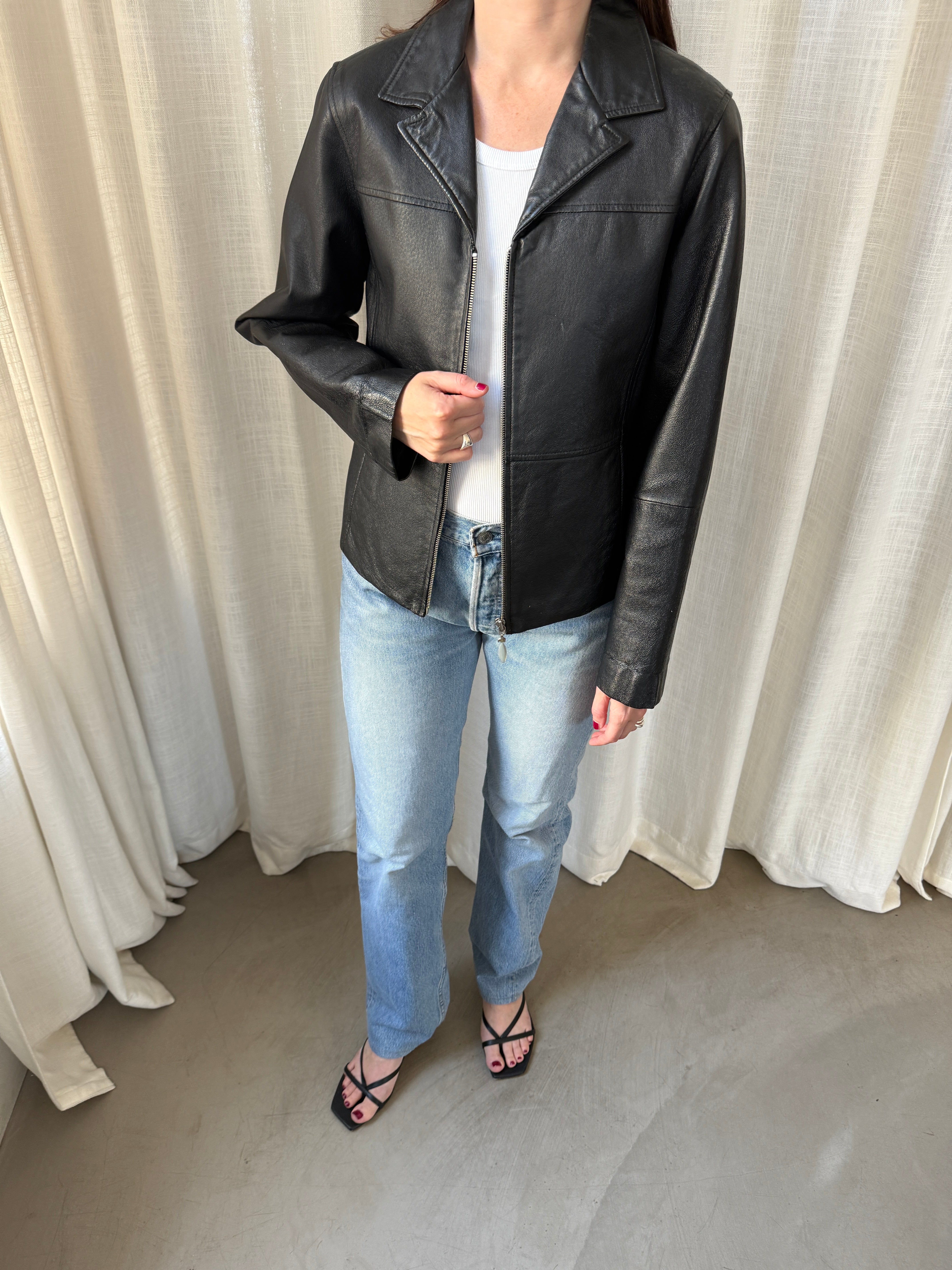 One Leather Jacket
