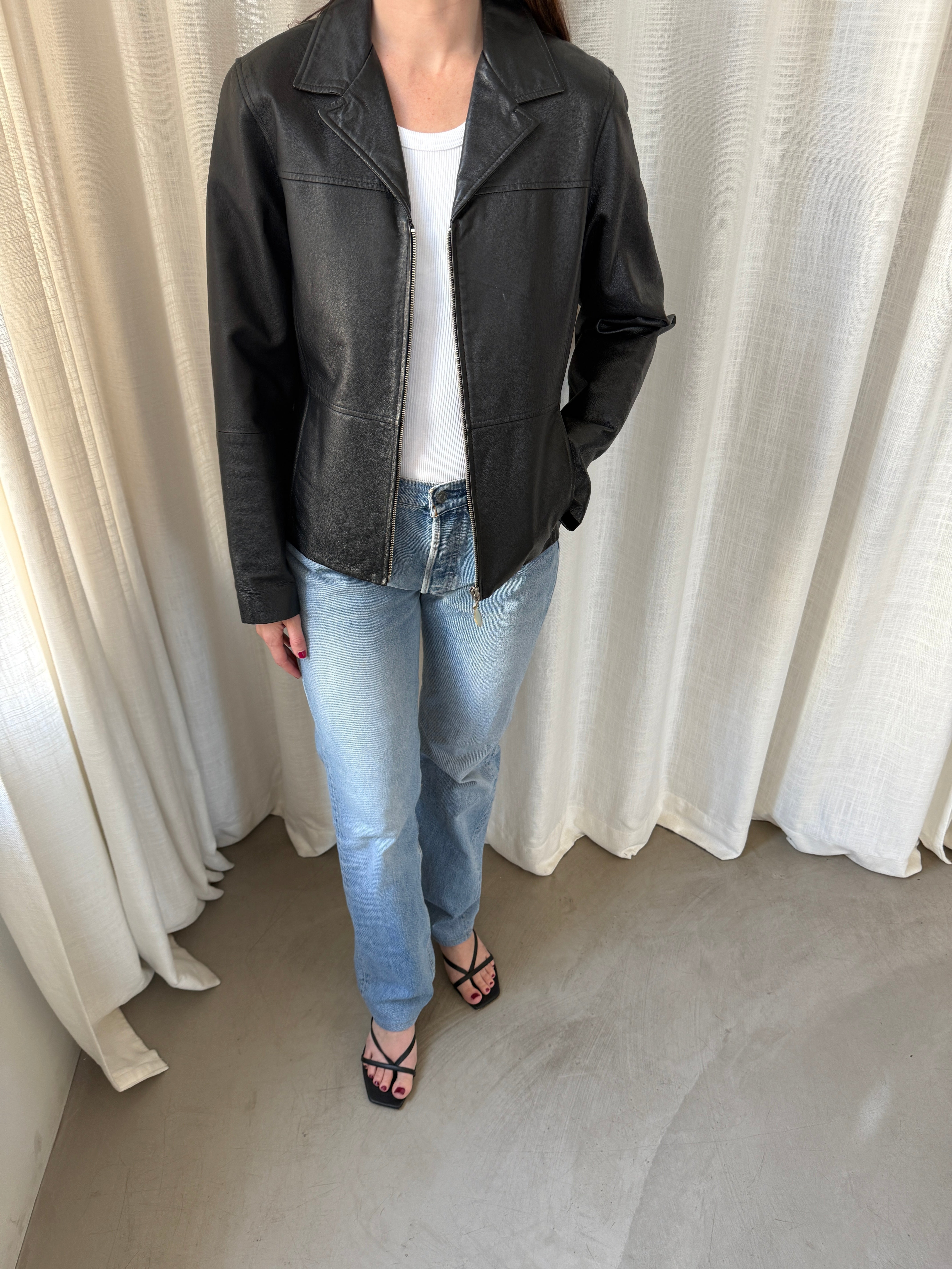 One Leather Jacket