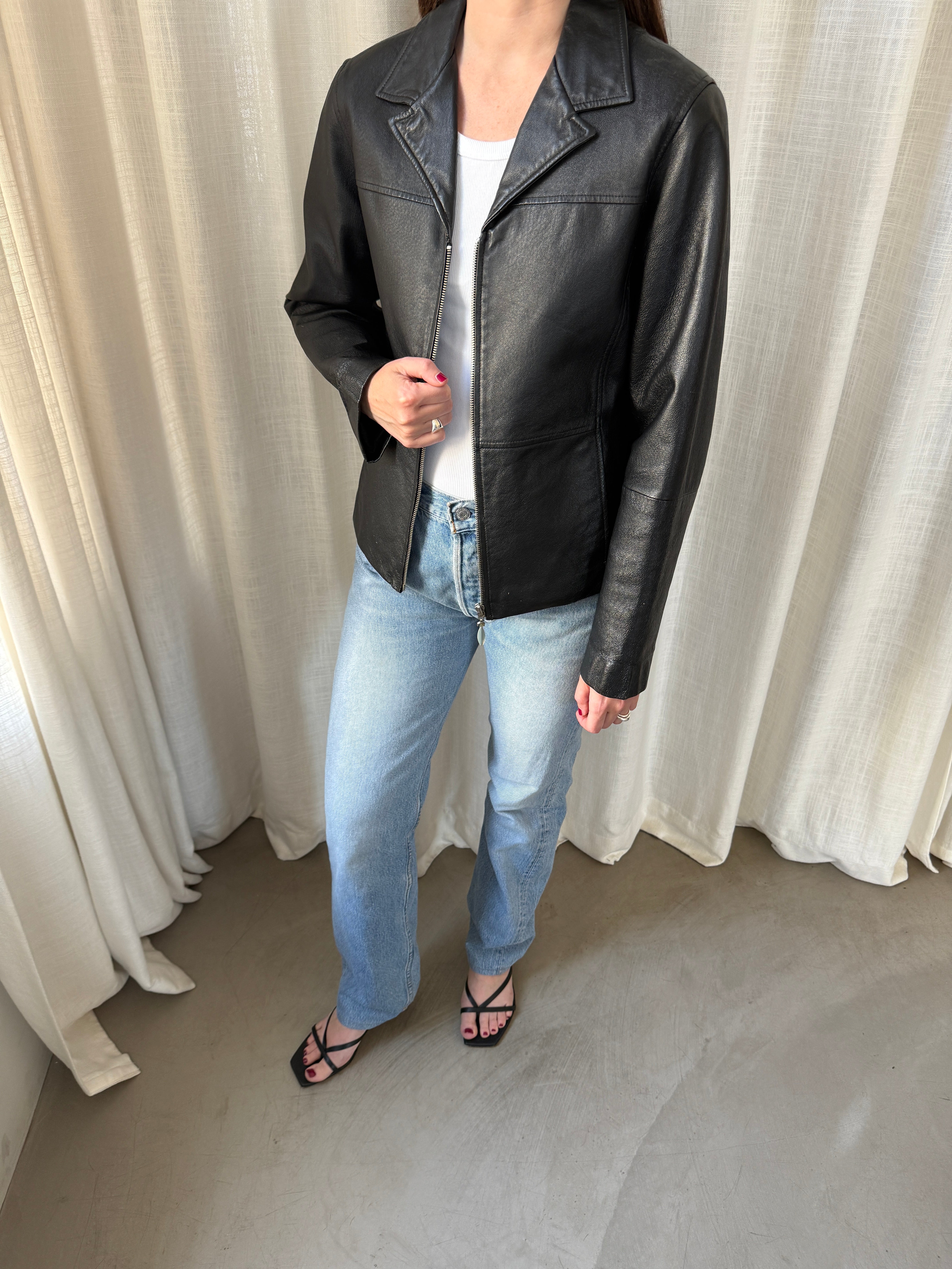 One Leather Jacket