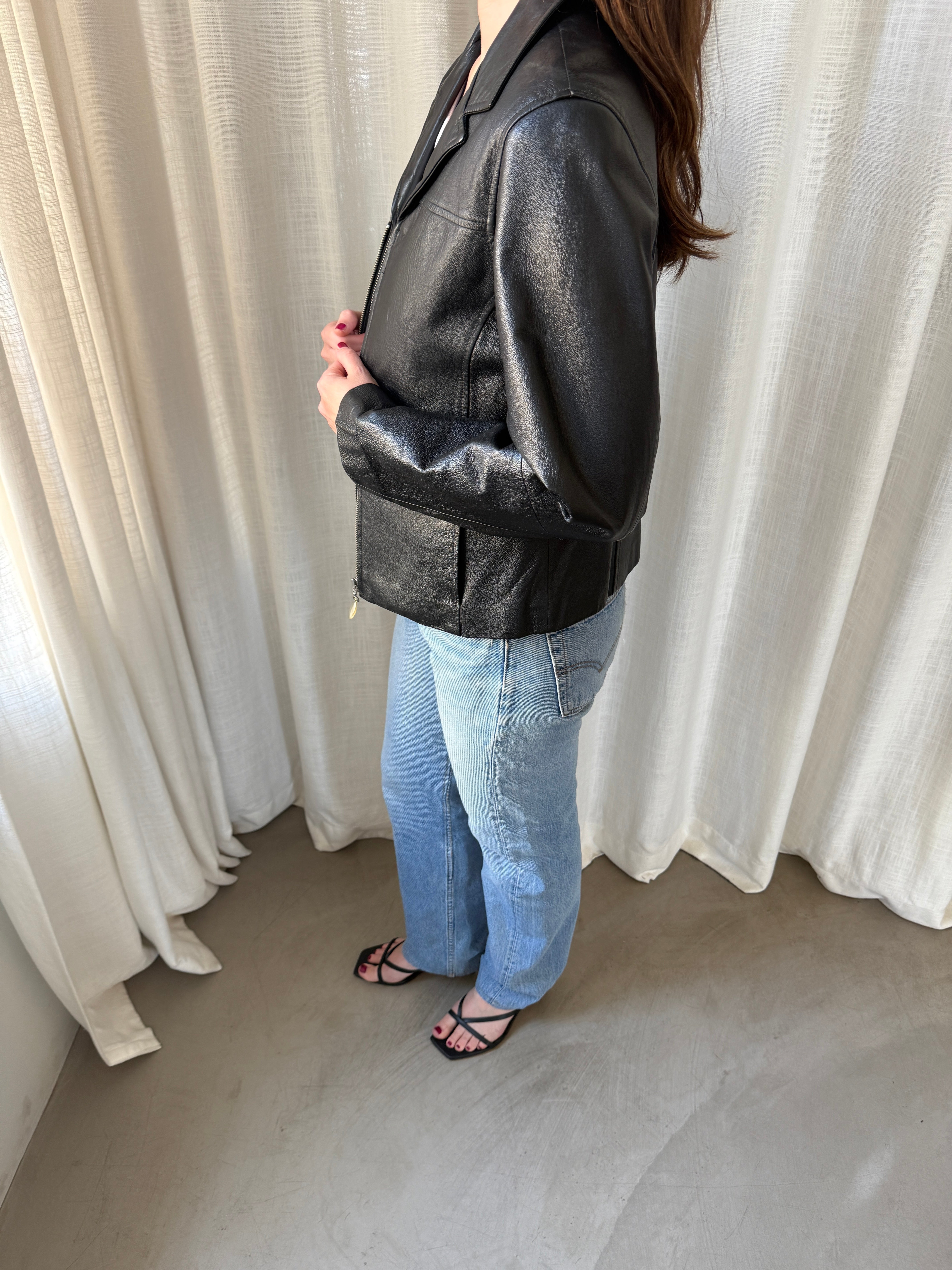 One Leather Jacket