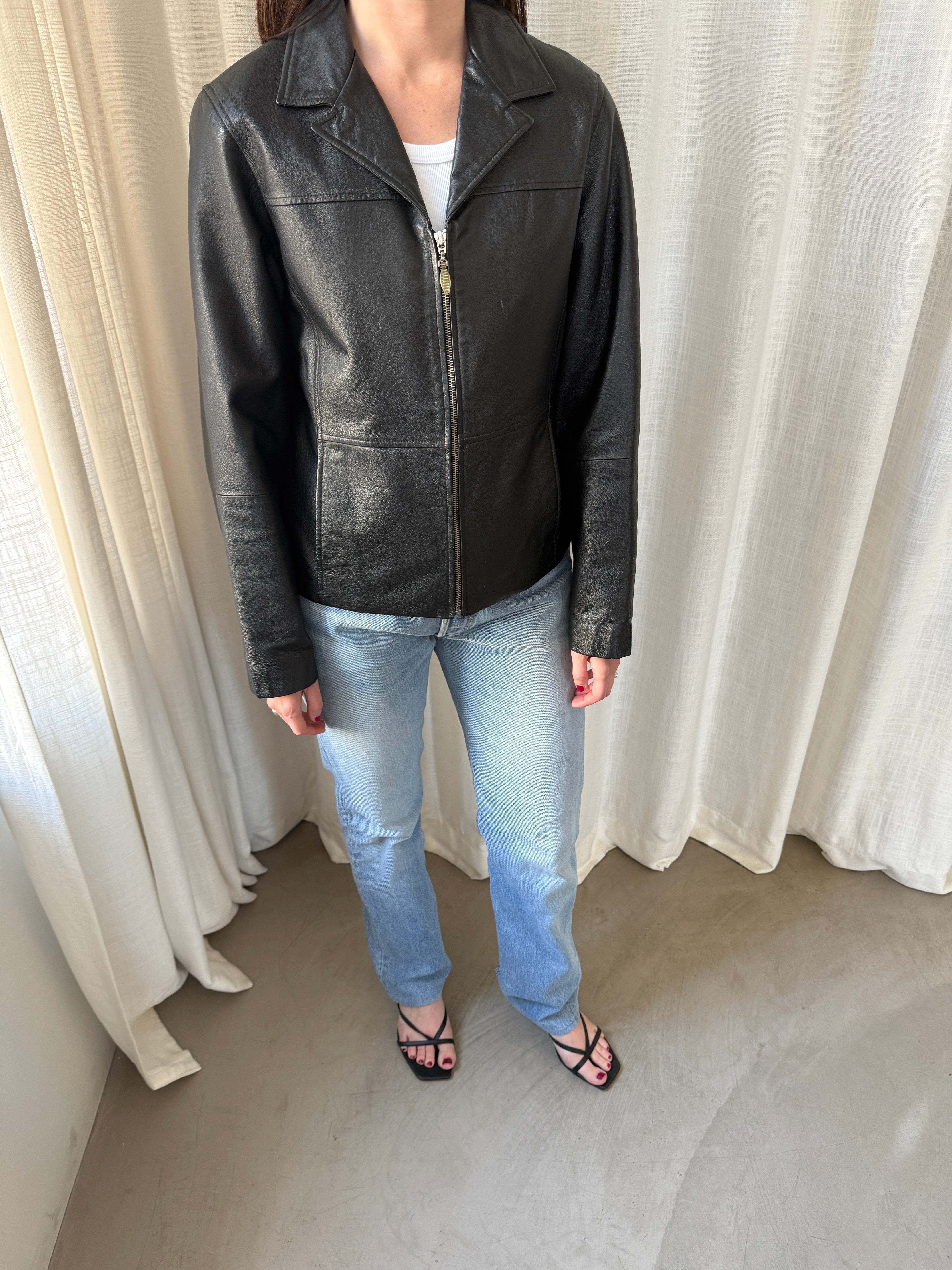 One Leather Jacket