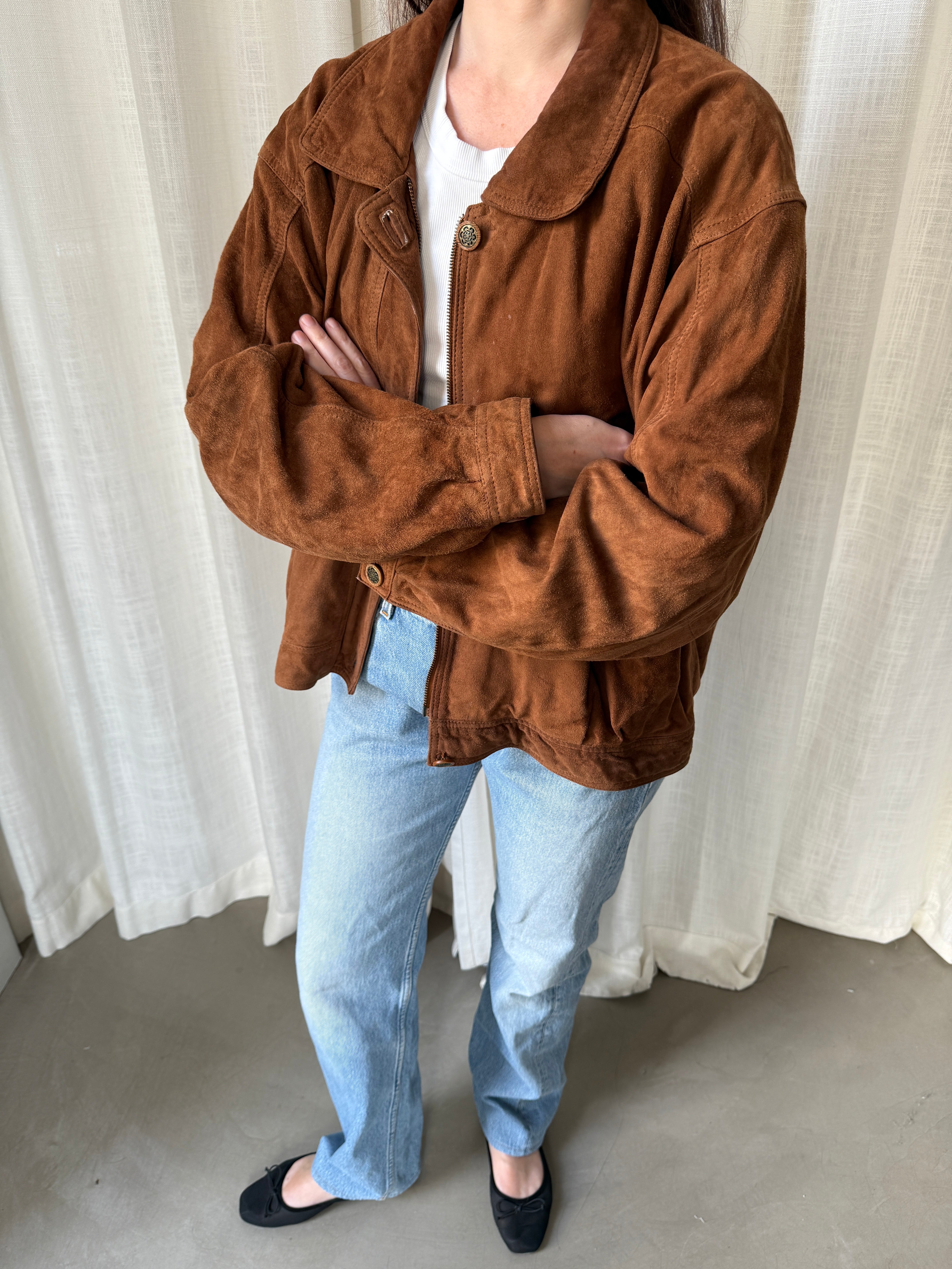 Saki Suede Jacket