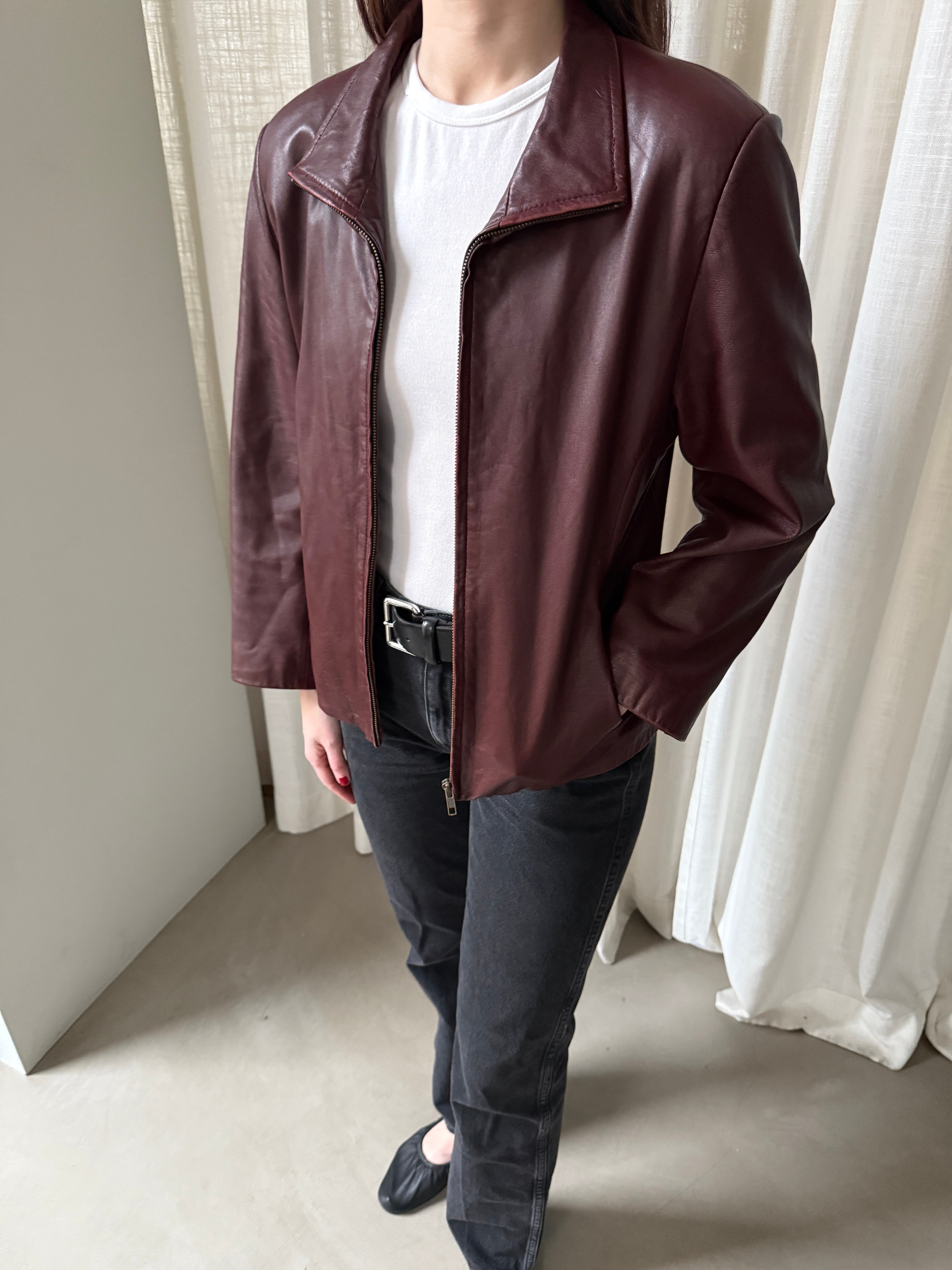 Ipek Leather Jacket