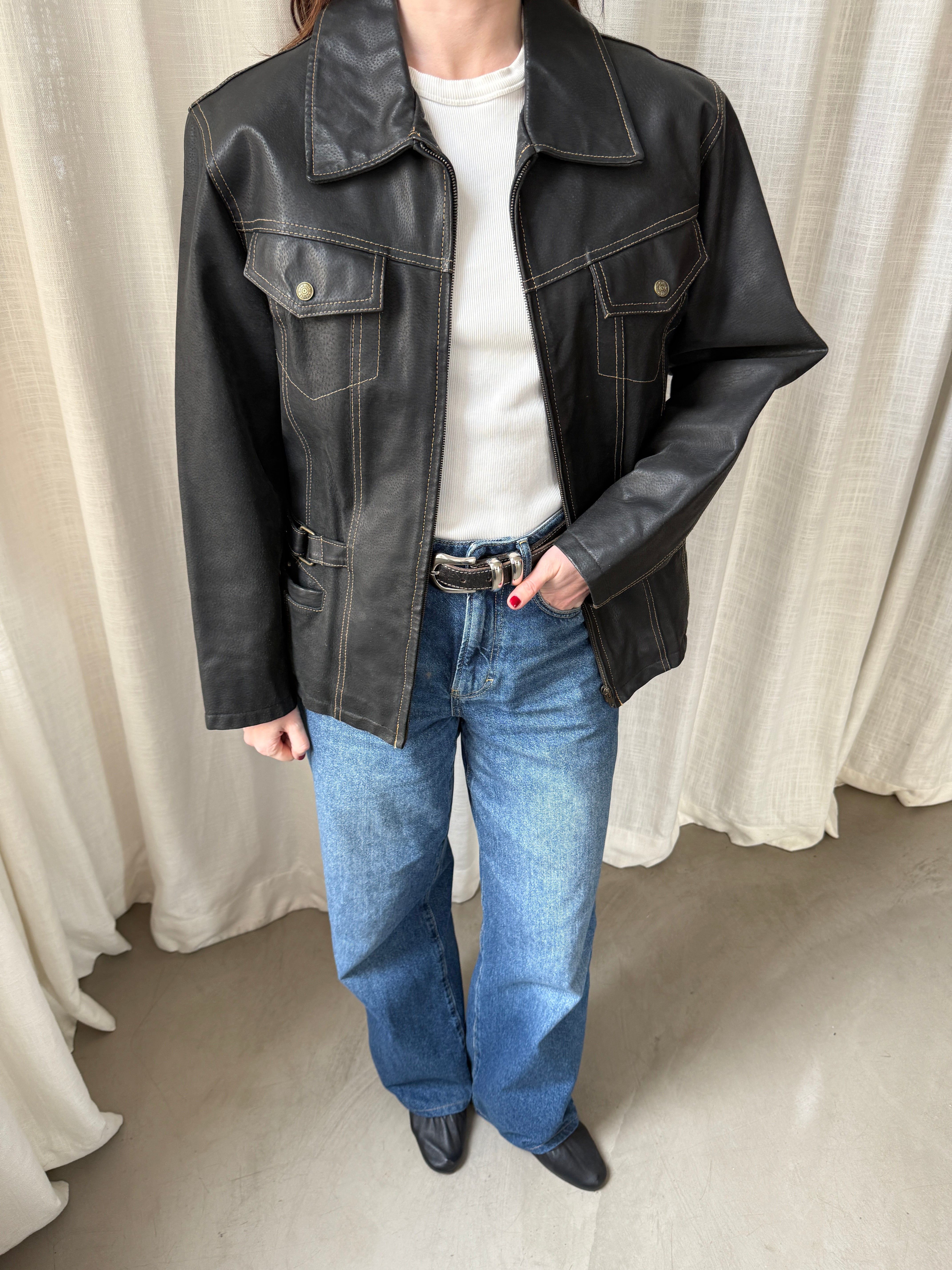 Cona Leather Jacket