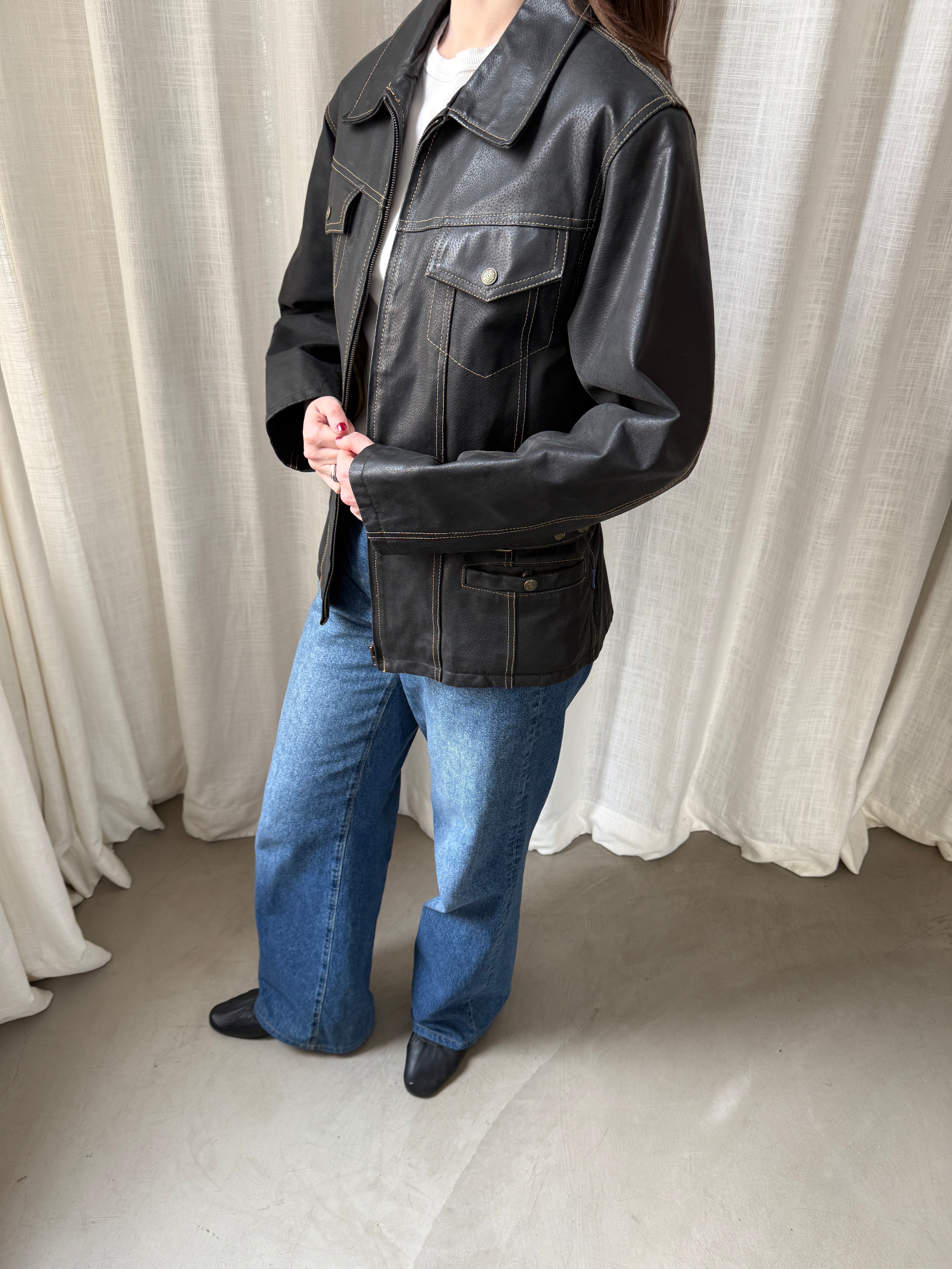 Cona Leather Jacket
