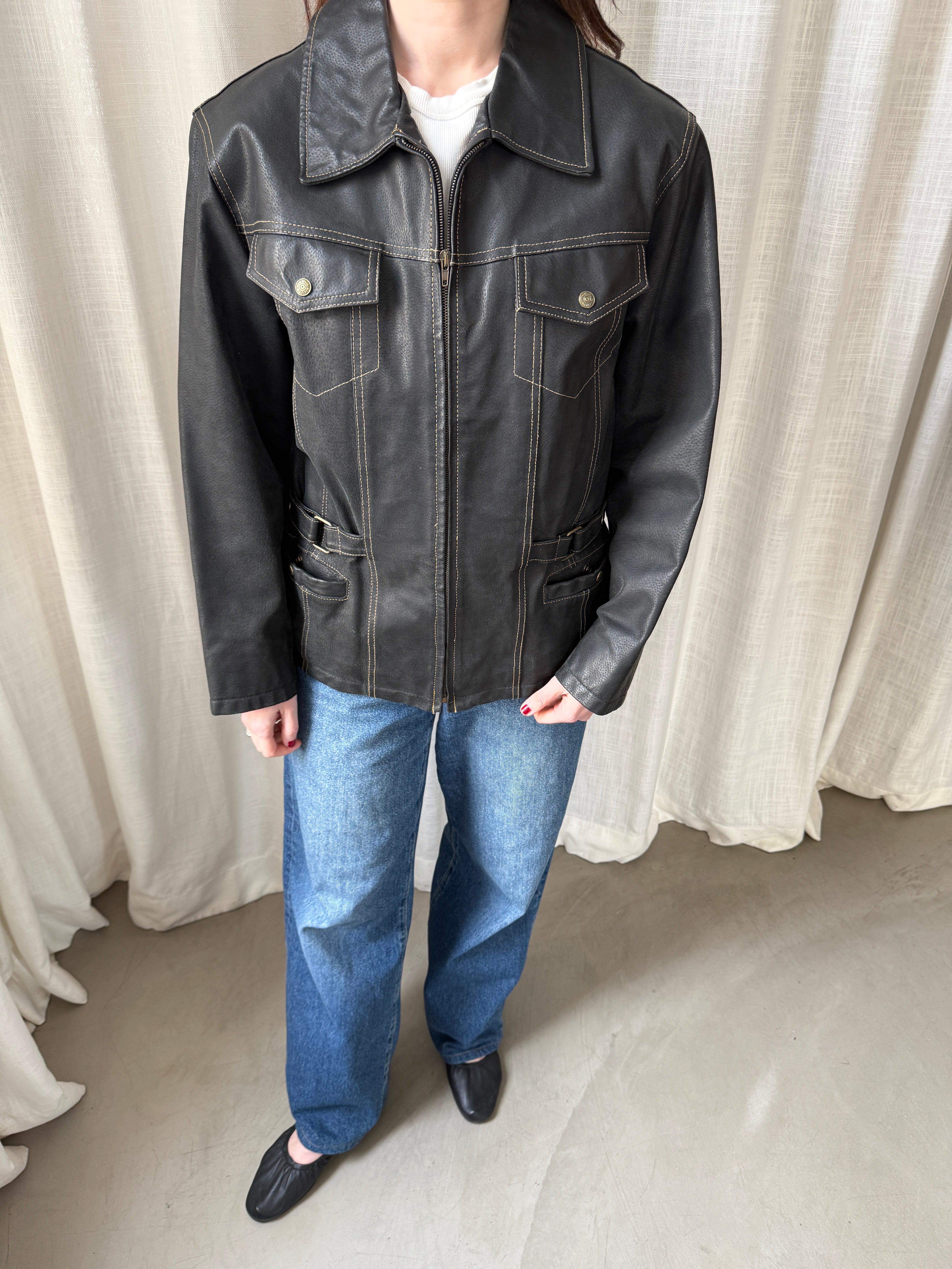 Cona Leather Jacket