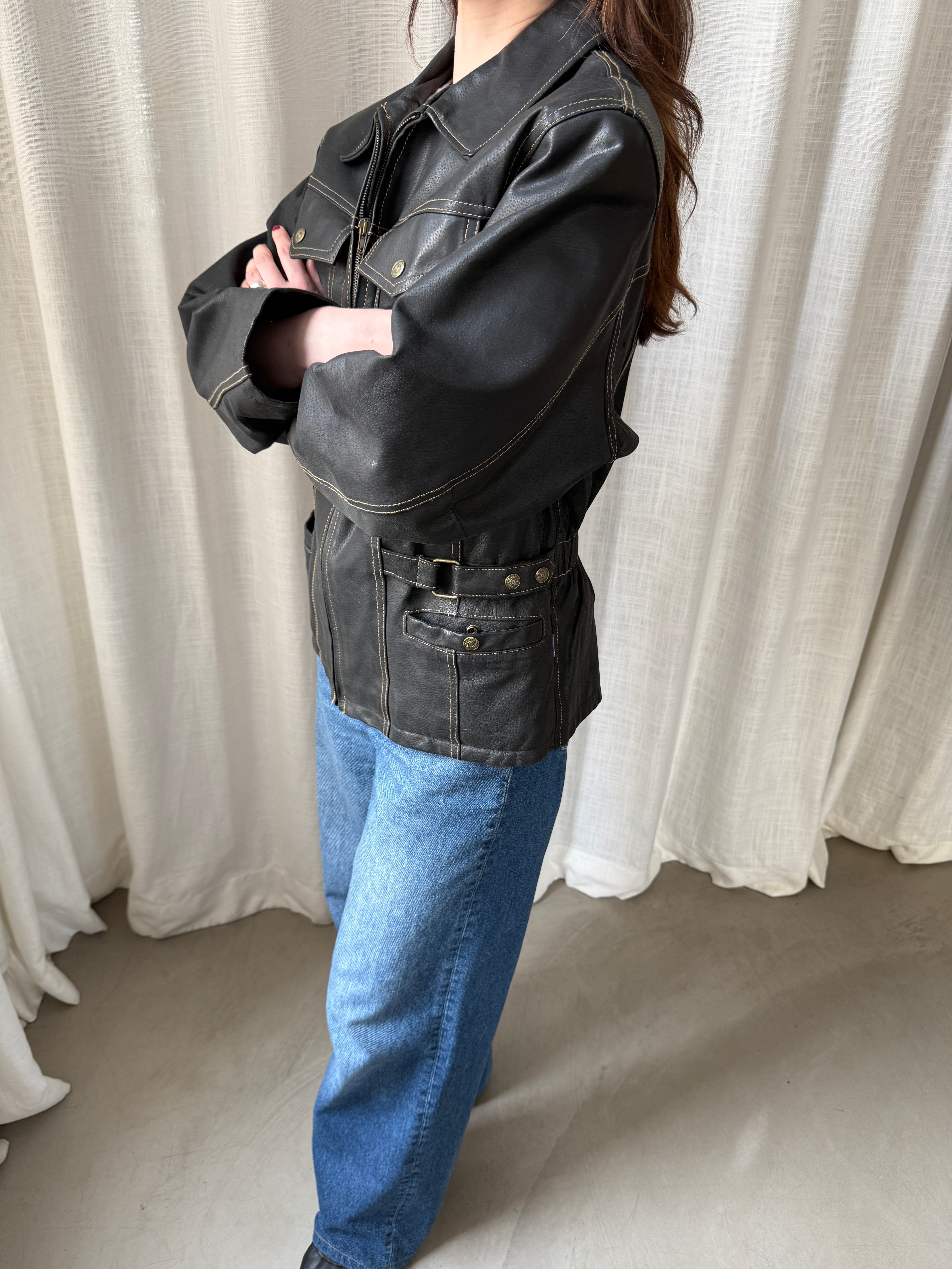Cona Leather Jacket