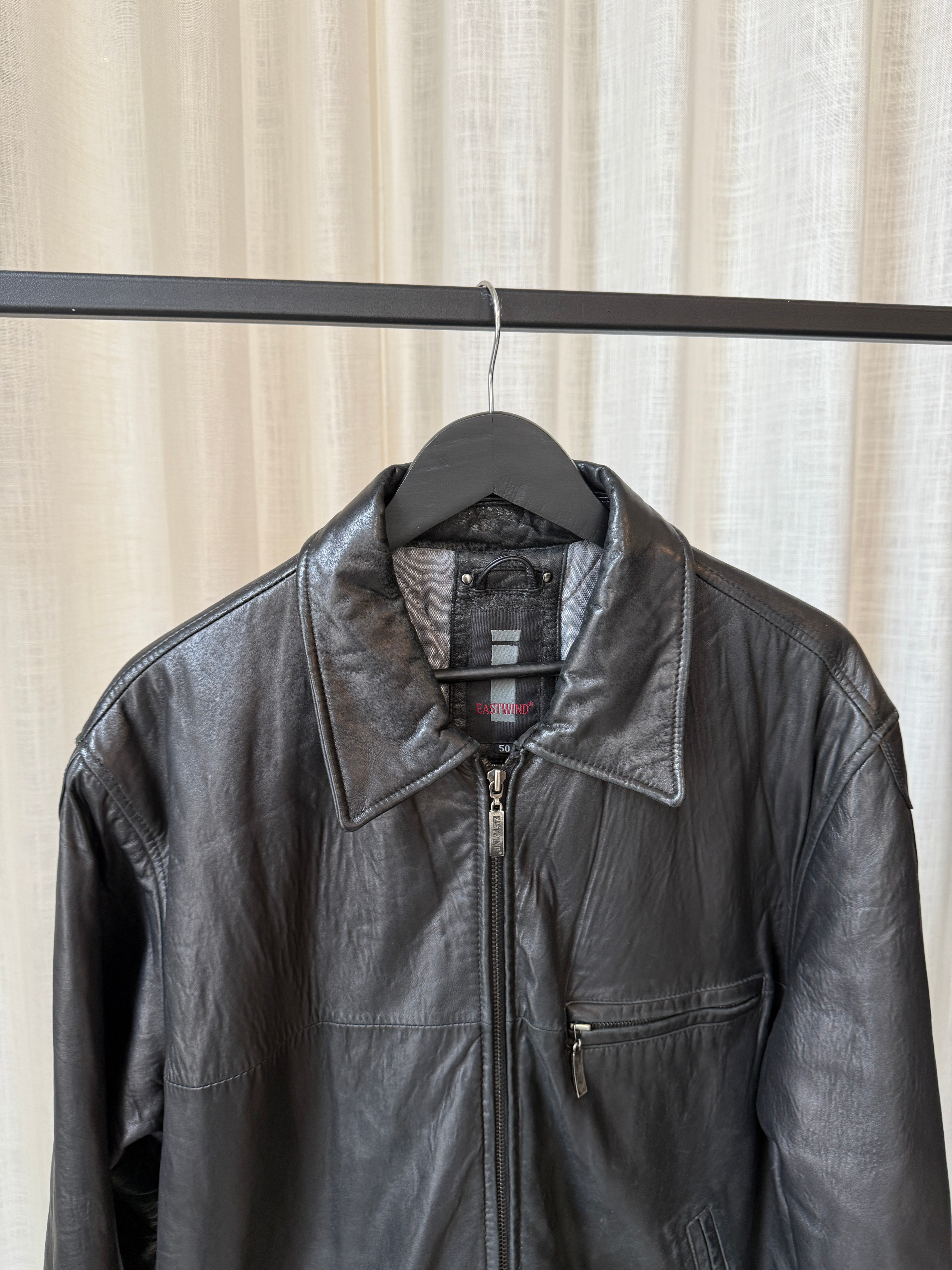 Wind Leather Jacket