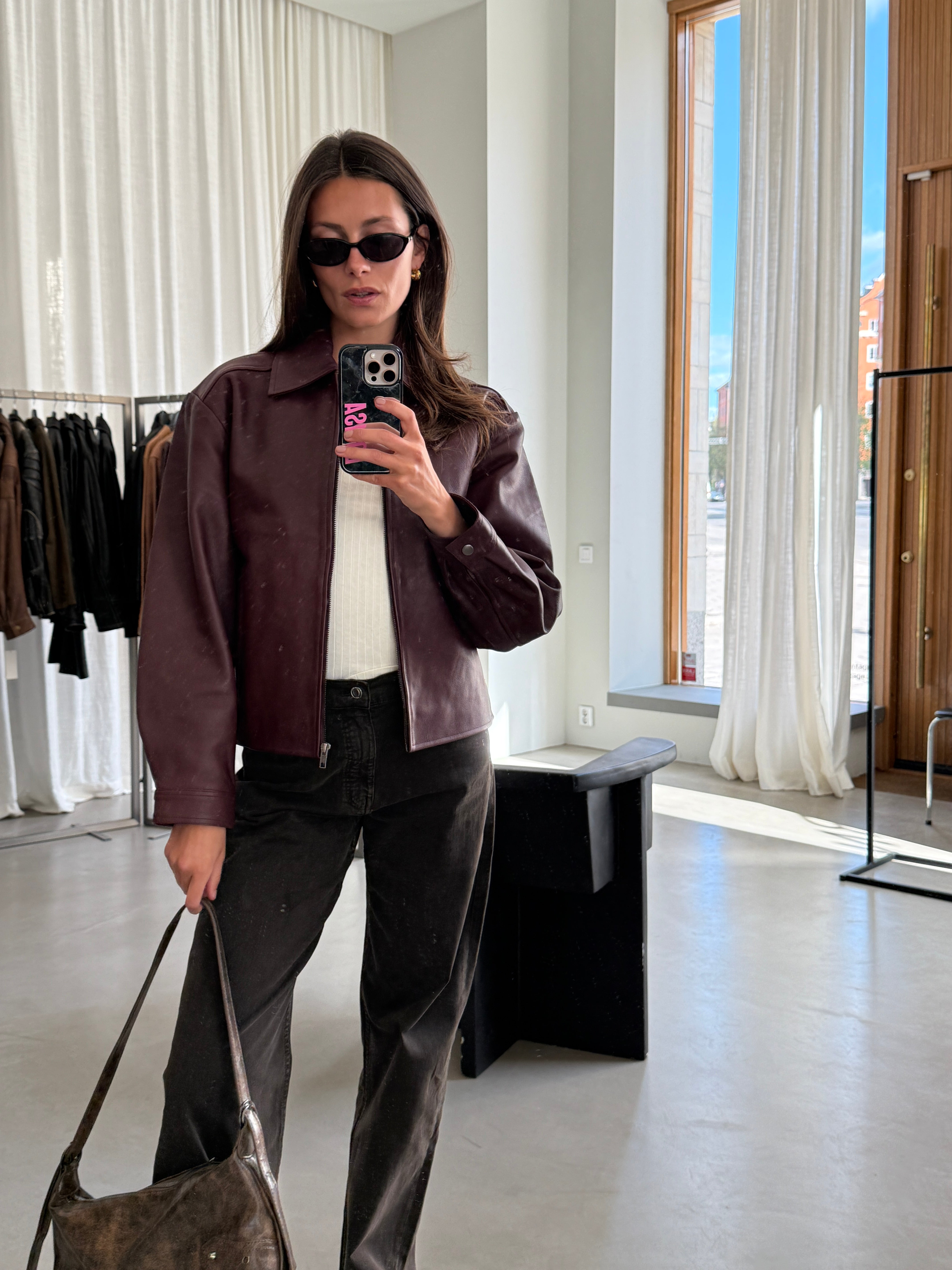 Rio Burgundy Leather