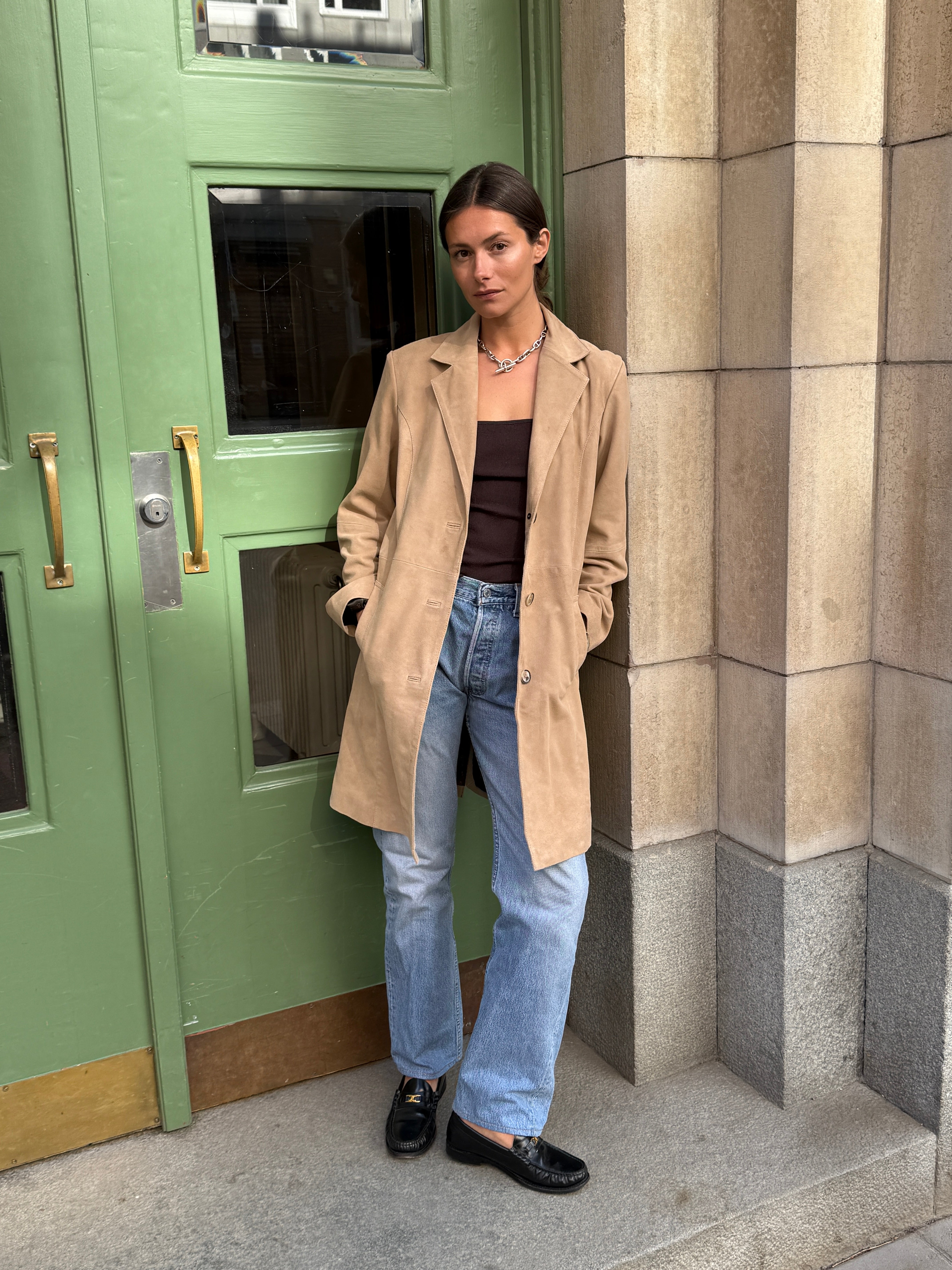 Nova Beige Suede