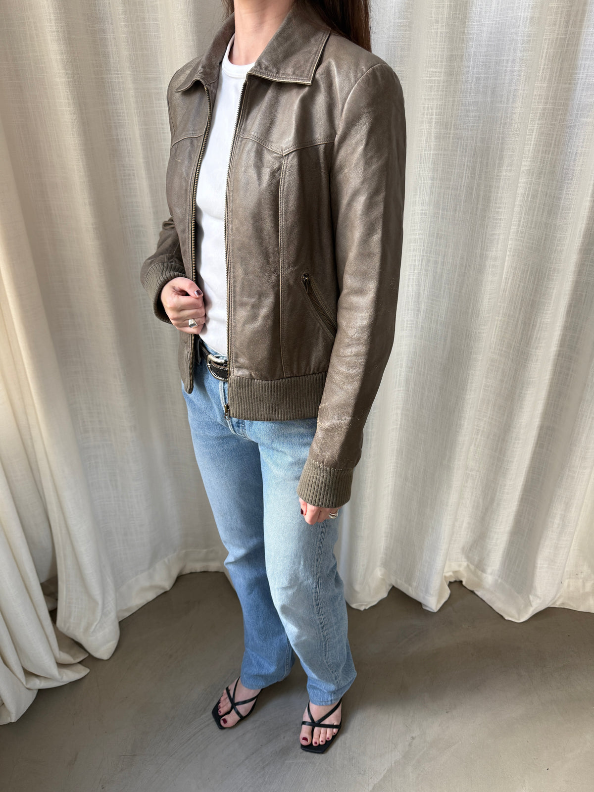 Vera Leather Jacket
