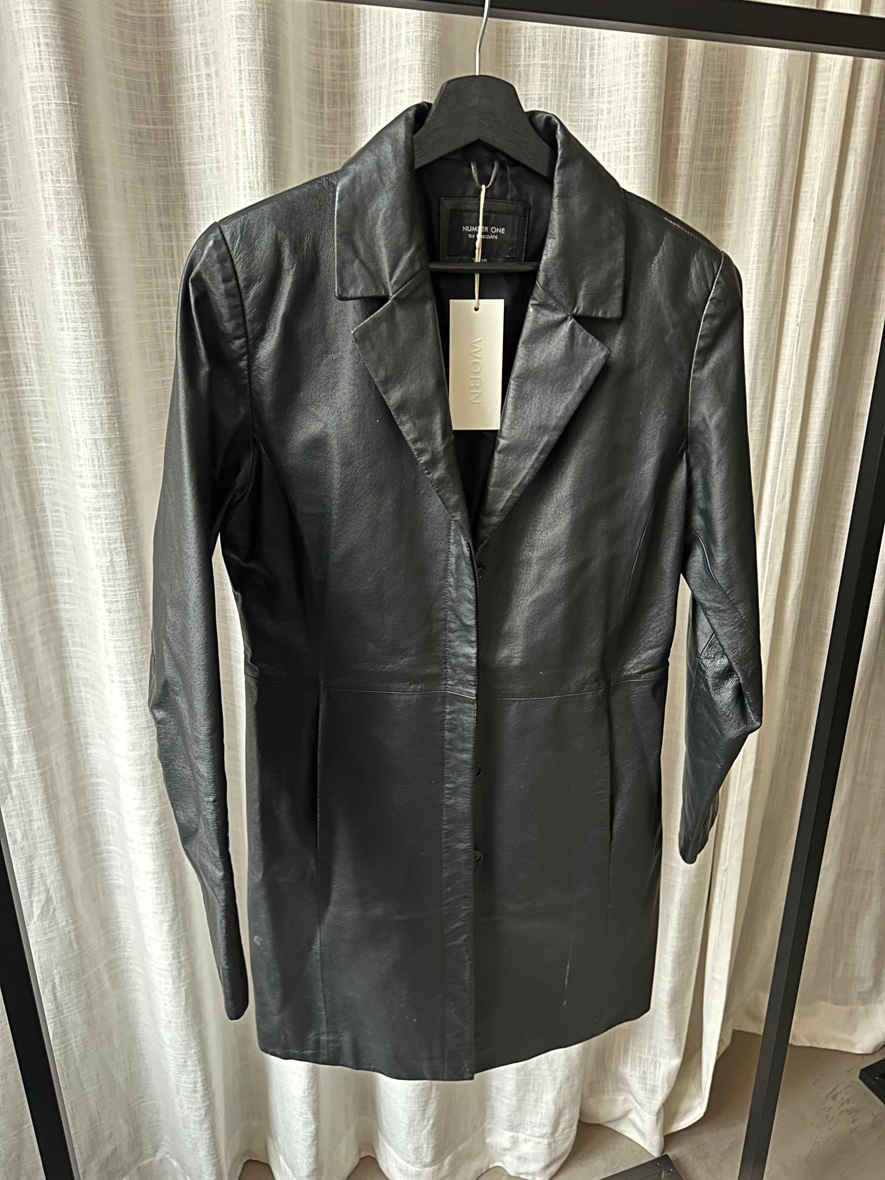One Leather Coat